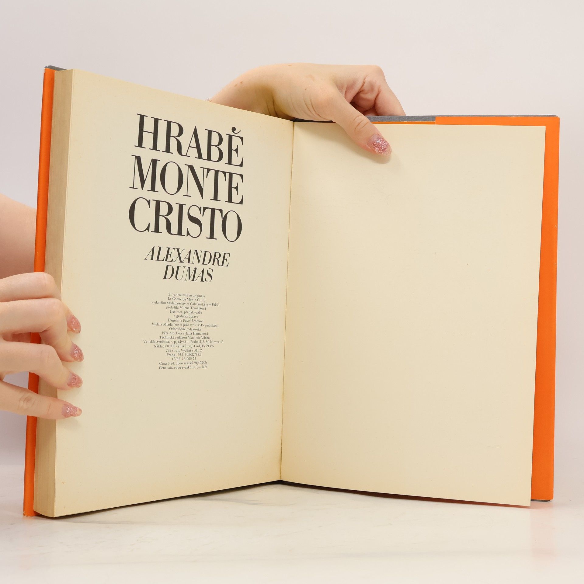 Alexandre Dumas starší Hrabě Monte Cristo. Kniha druhá
