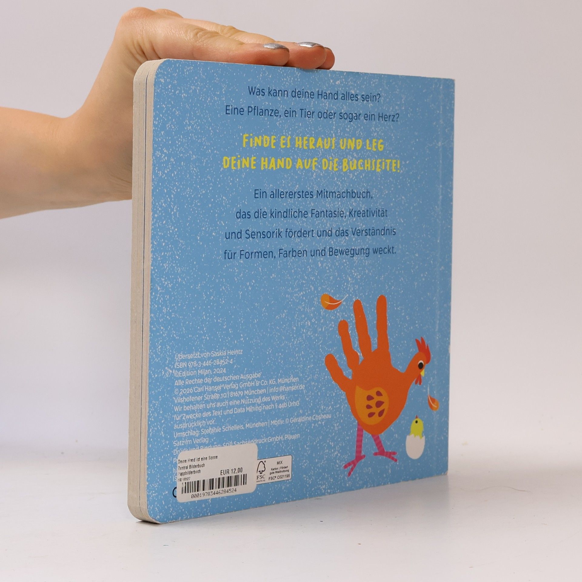 Géraldine Cosneau Deine Hand ist eine Sonne