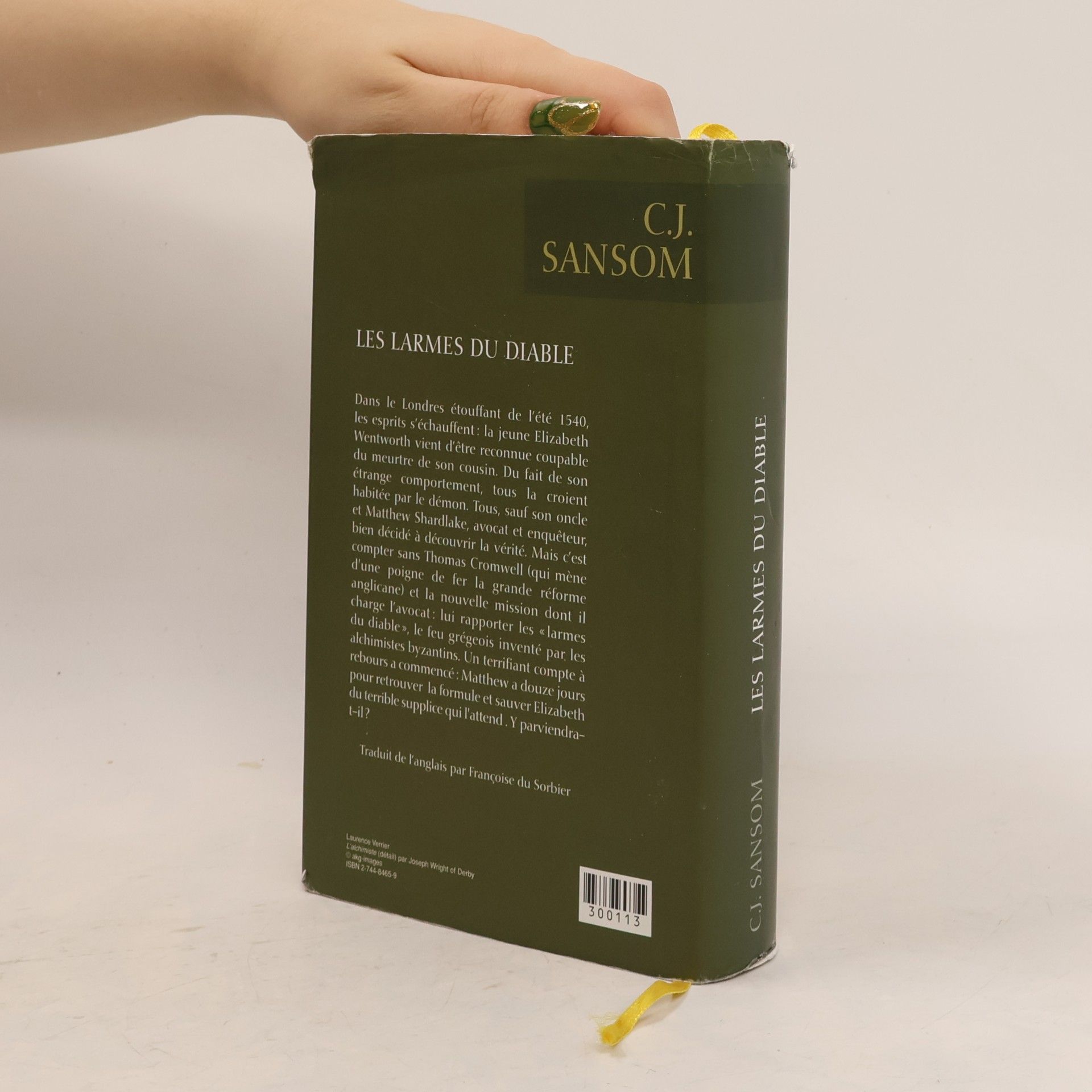 C. J. Sansom Les larmes du diable