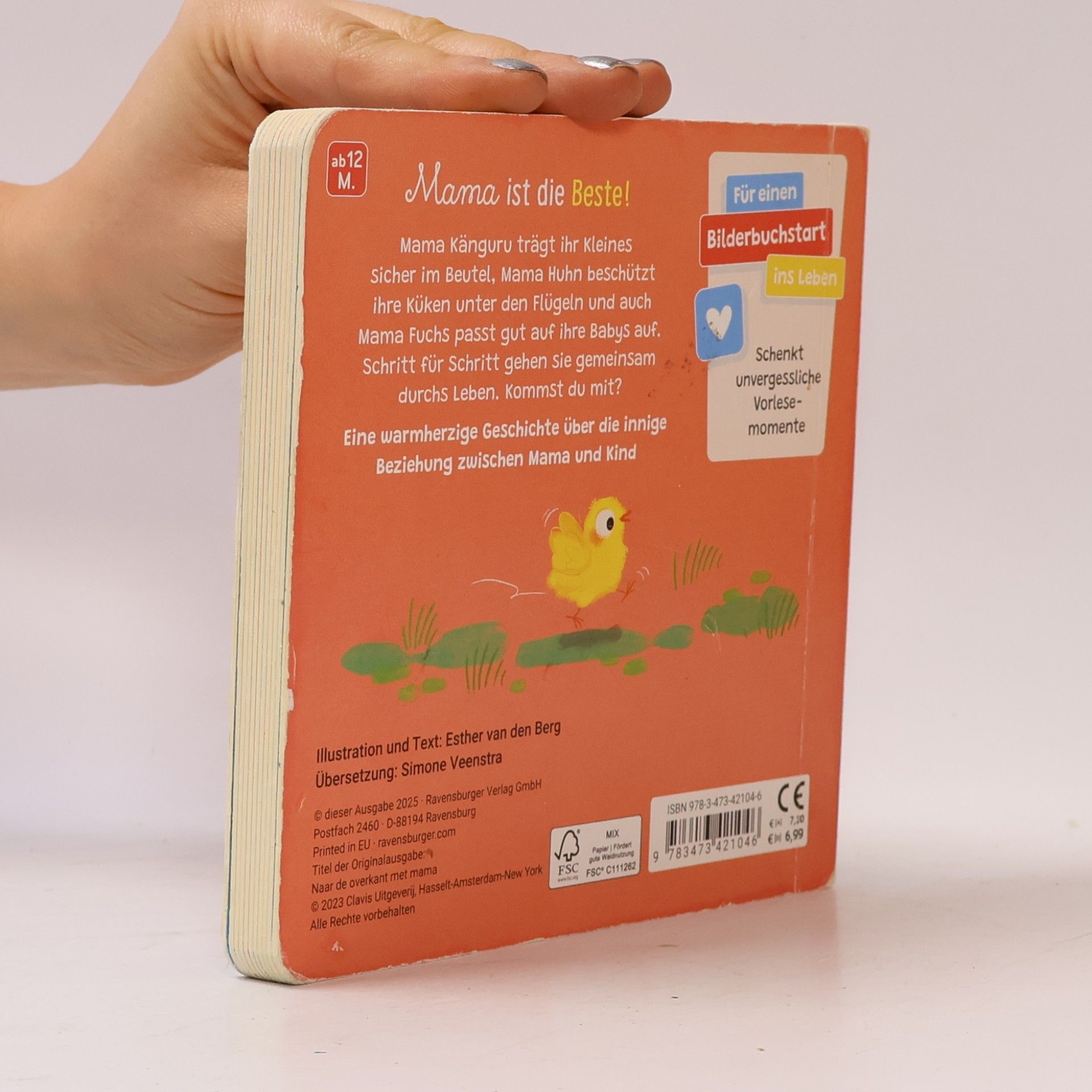 Esther van den Berg Mama ist immer für mich da: Ein liebevolles Pappbilderbuch über die starke Bindung zwischen Mutter und Kind