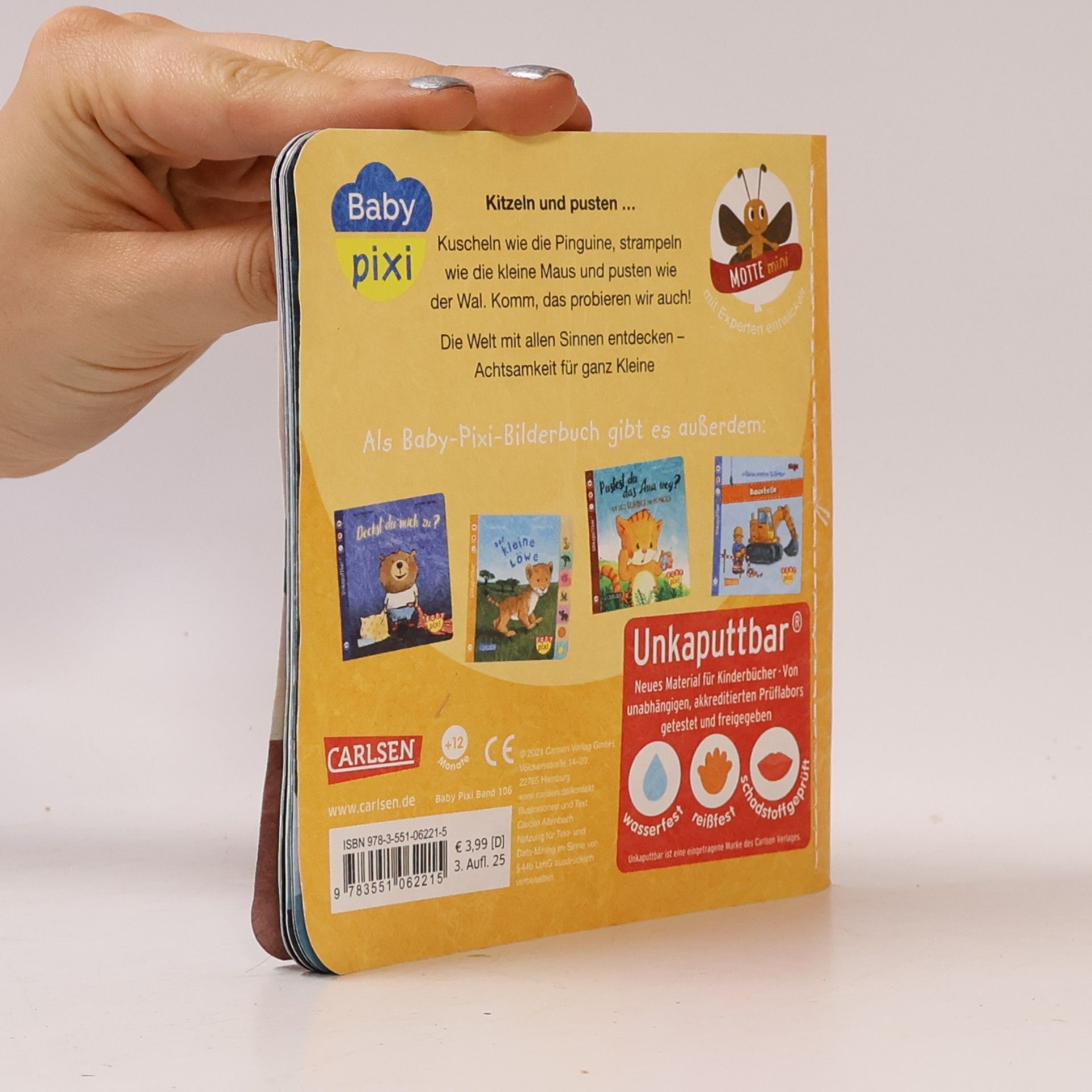 Carlsen Verlag GmbH ALTENBACH, C: BABY PIXI (UNKAPUTTBAR) 106: