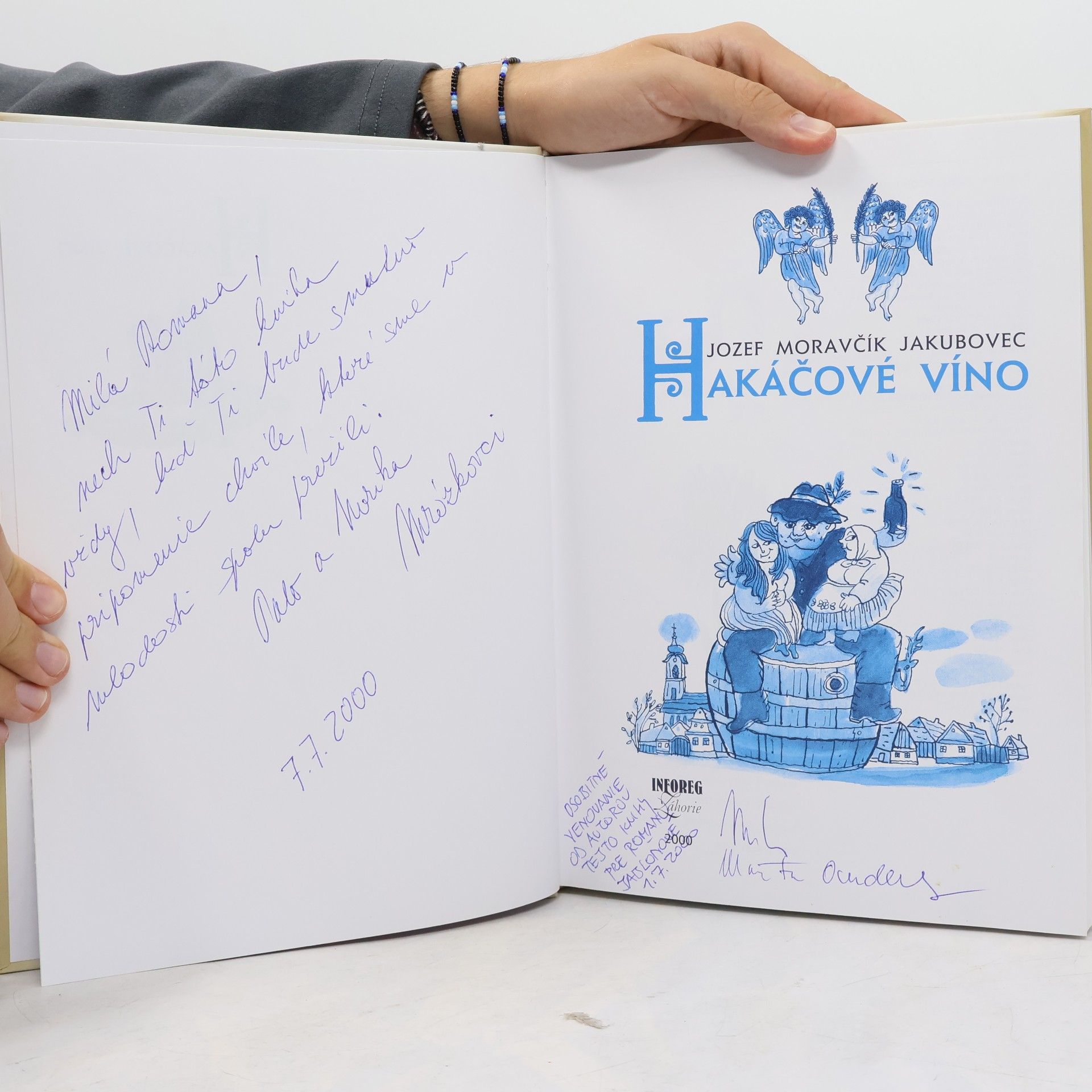 Jozef Moravčík Jakubovec Hakáčové víno