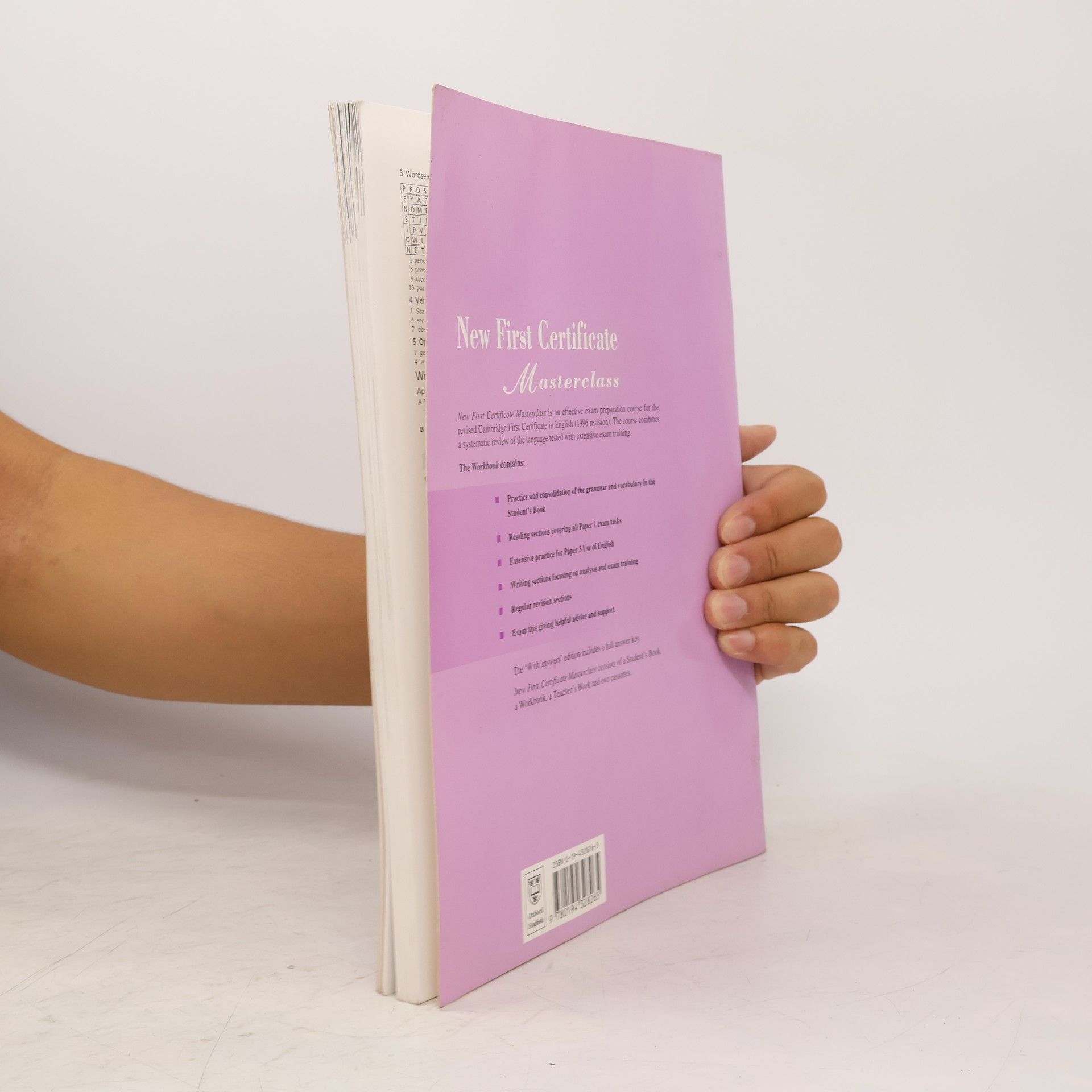 Simon Haines New first certificate masterclass : workbook with answers