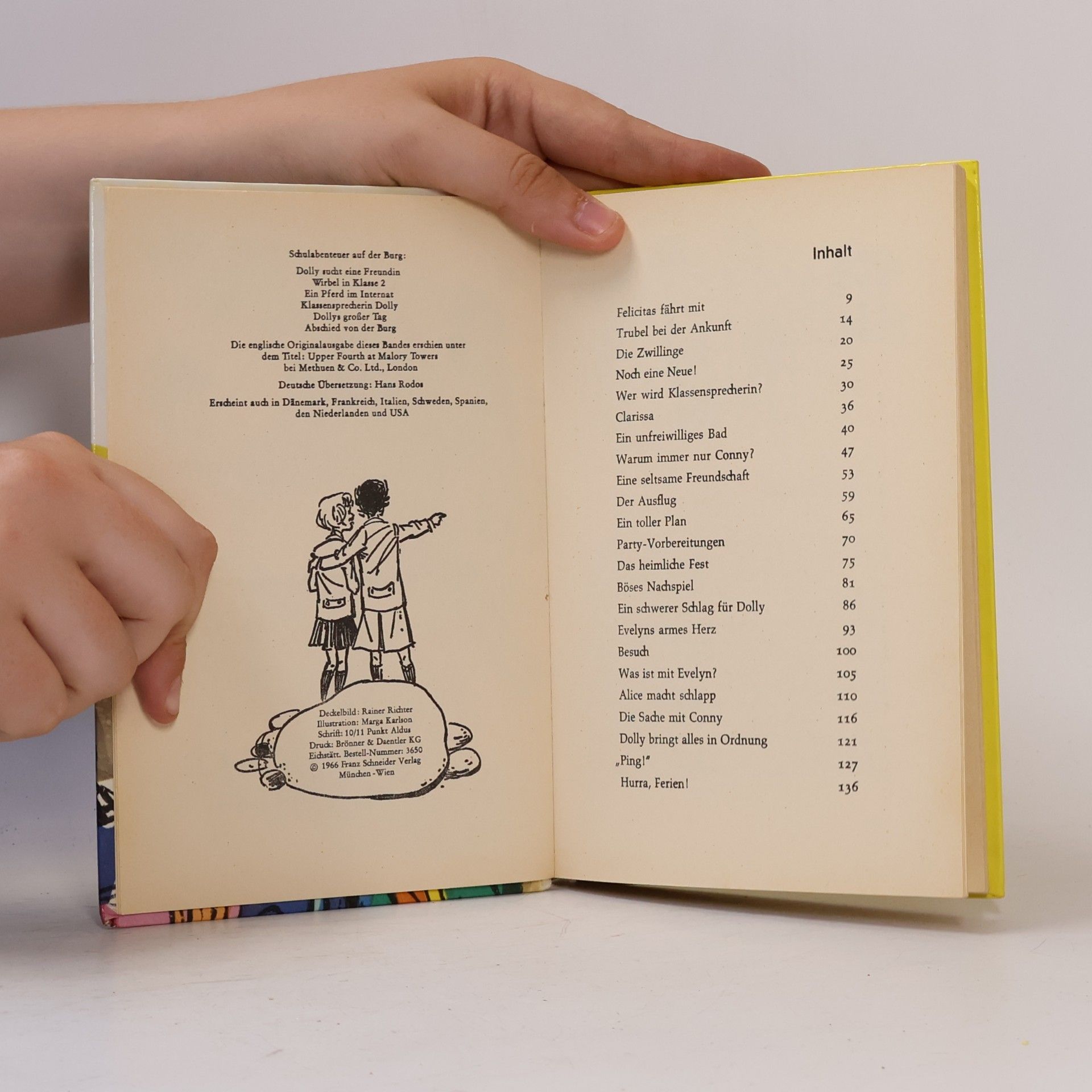 Enid Blyton Klassensprecherin Dolly