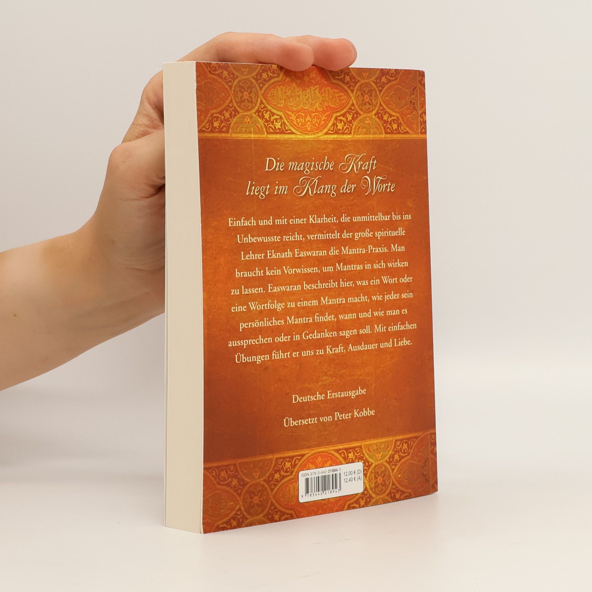 Eknath Easwaran Das Mantra-Buch