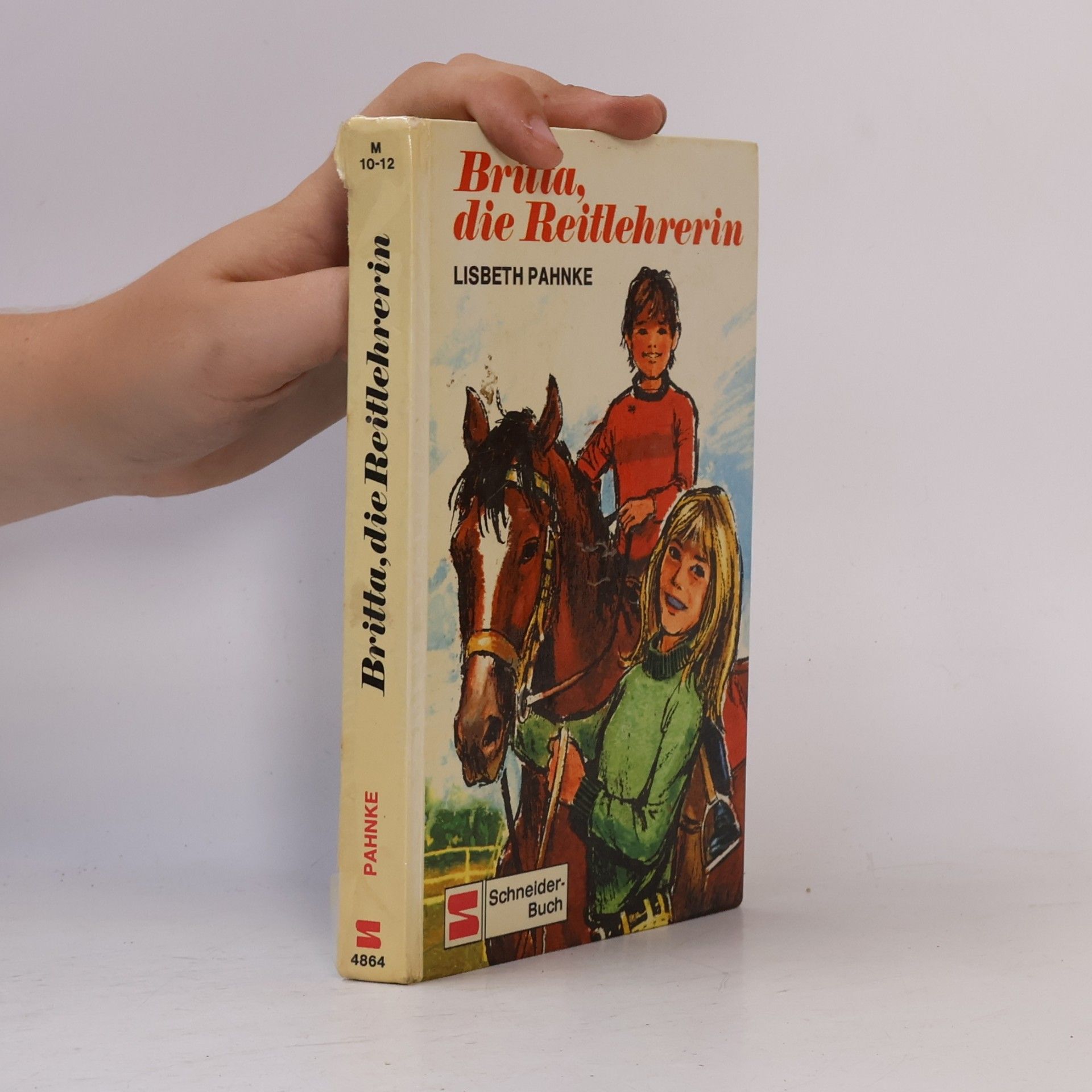 Lisbeth Pahnke Britta, die Reitlehrerin