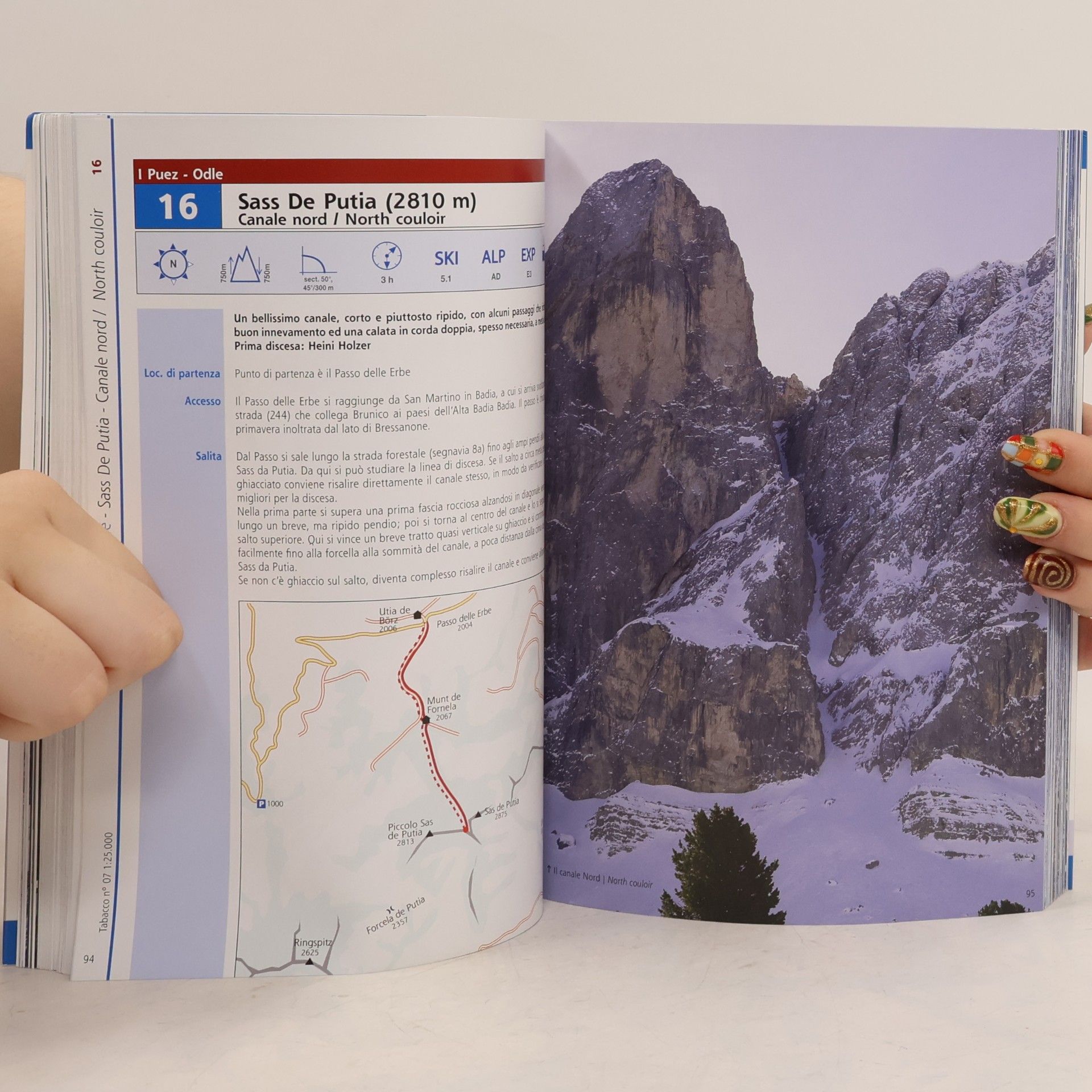 Enrico Baccanti Luoghi Verticali: Scialpinismo in Dolomiti. 65 itinerari e 3 traversate