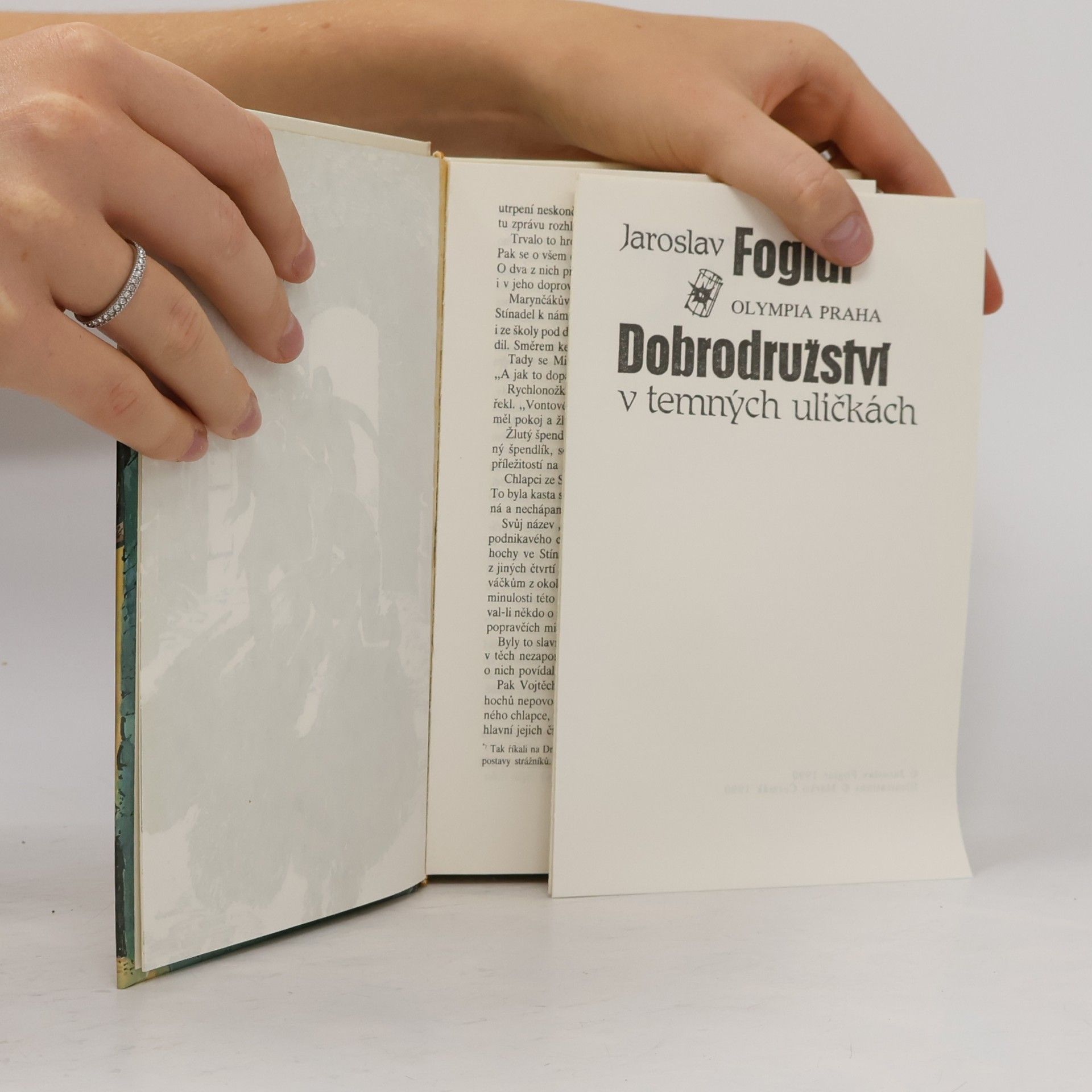 Jaroslav Foglar Dobrodružství v temných uličkách