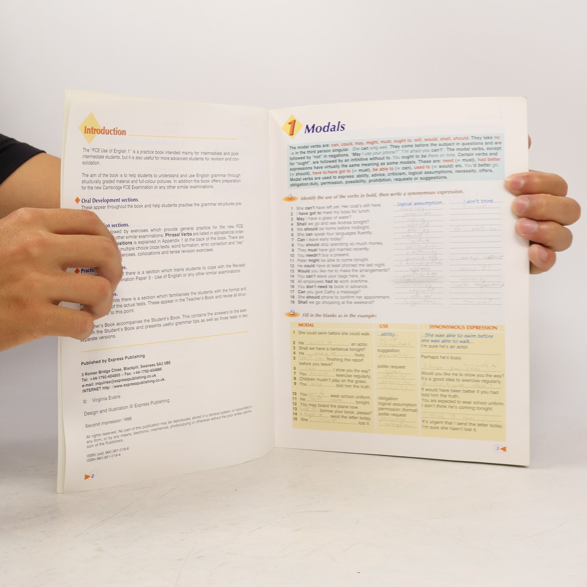 Virginia Evans FCE use of English : for the revised Cambridge examination. 1