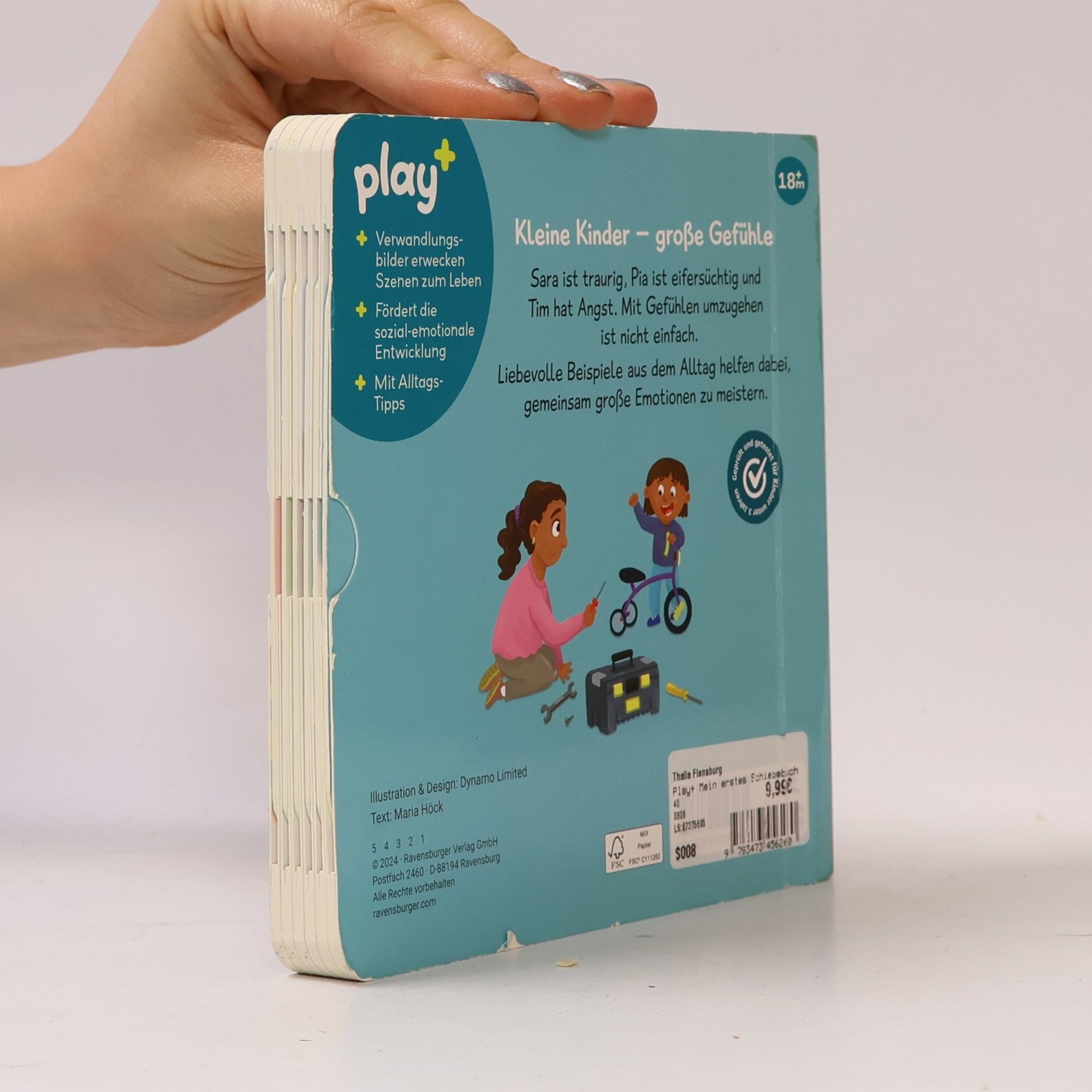 Maria Höck Ravensburger Play+ Mein erstes Schiebebuch: Gefühle
