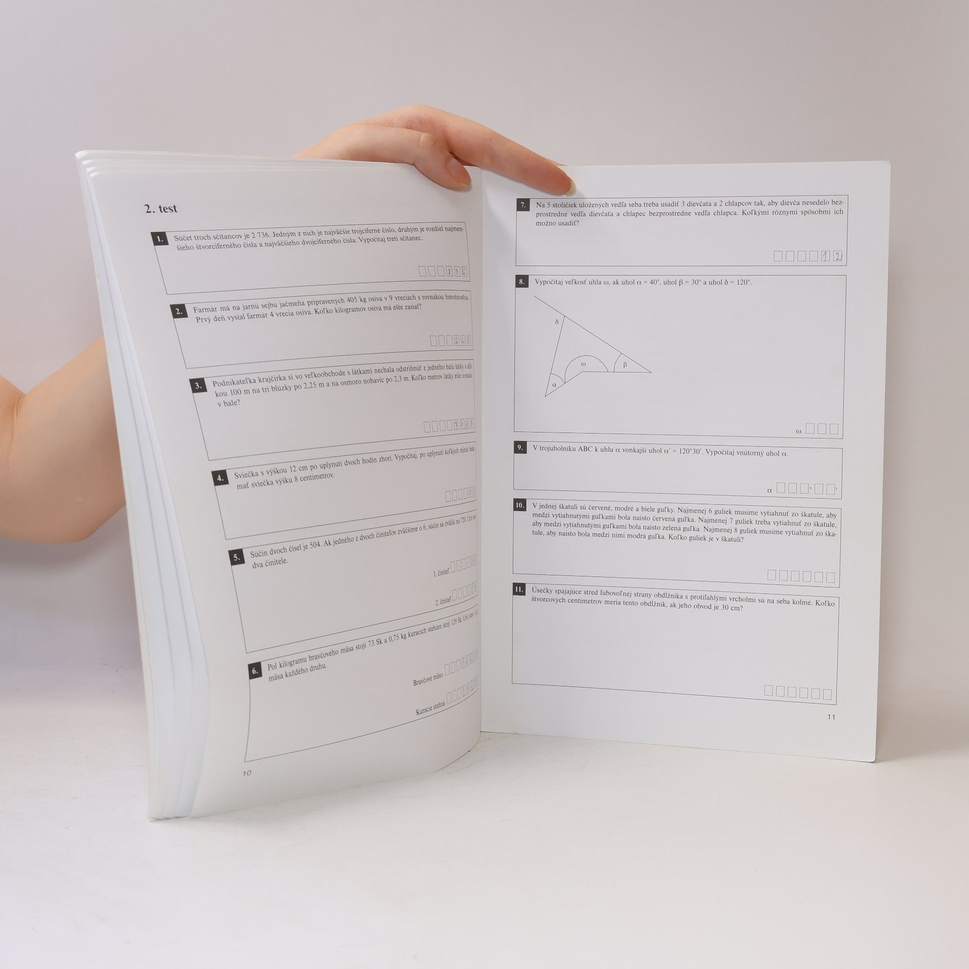 Bálint, Ľudovit Testy z matematiky pre žiakov 9. ročníka základných škôl