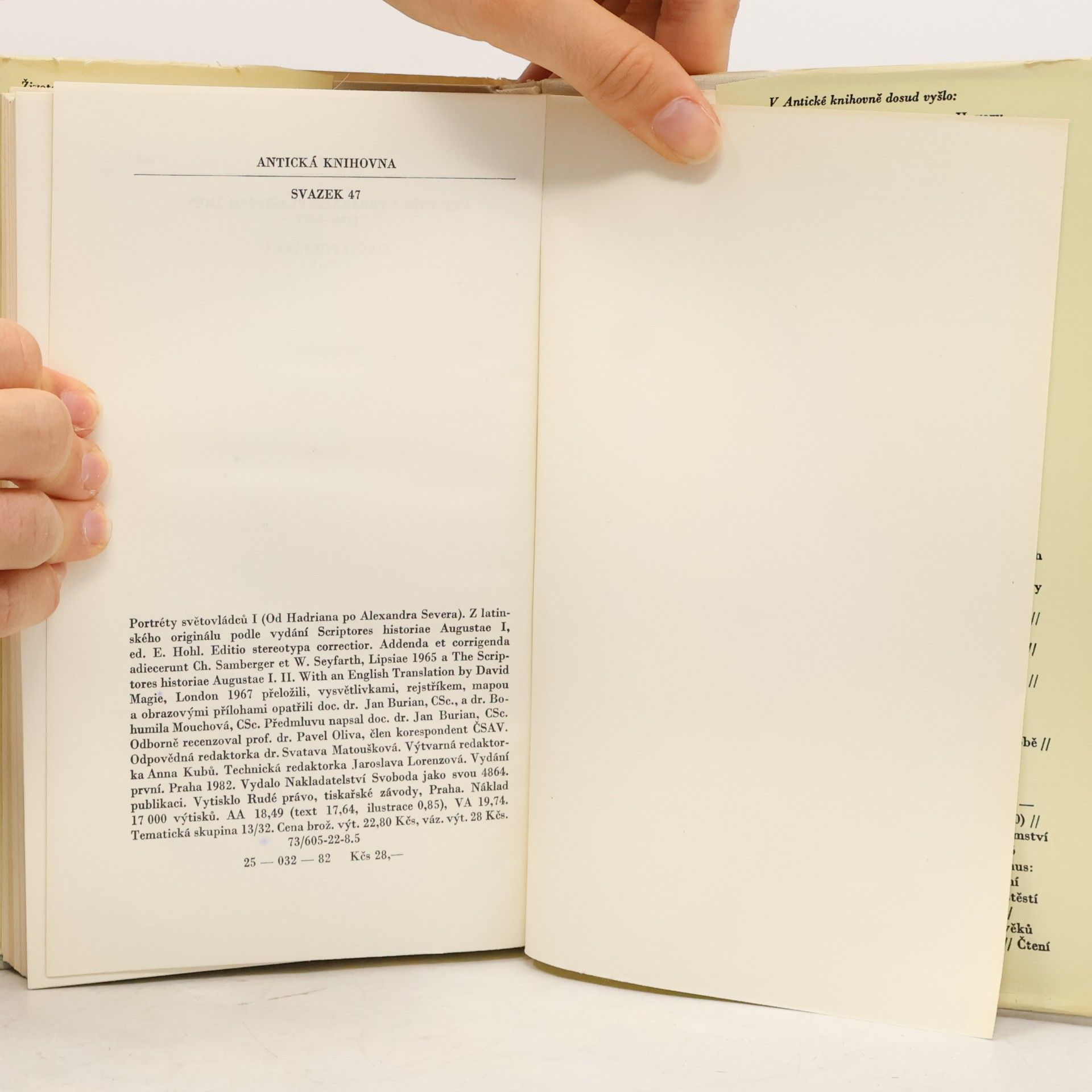 Autores varios Portréty světovládců I