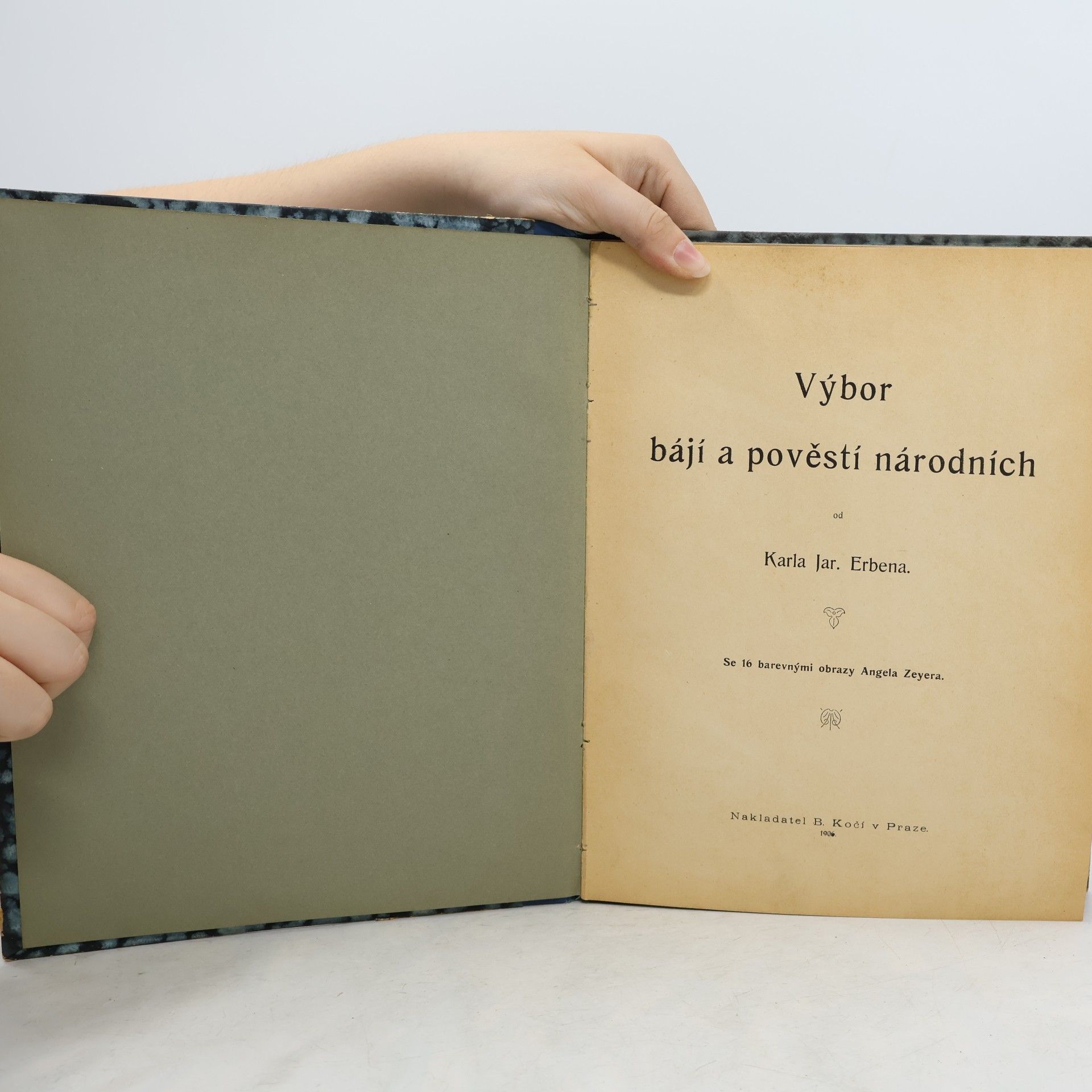 Karel Jaromír Erben Výbor bájí a pověstí národních od Karla Jar. Erben
