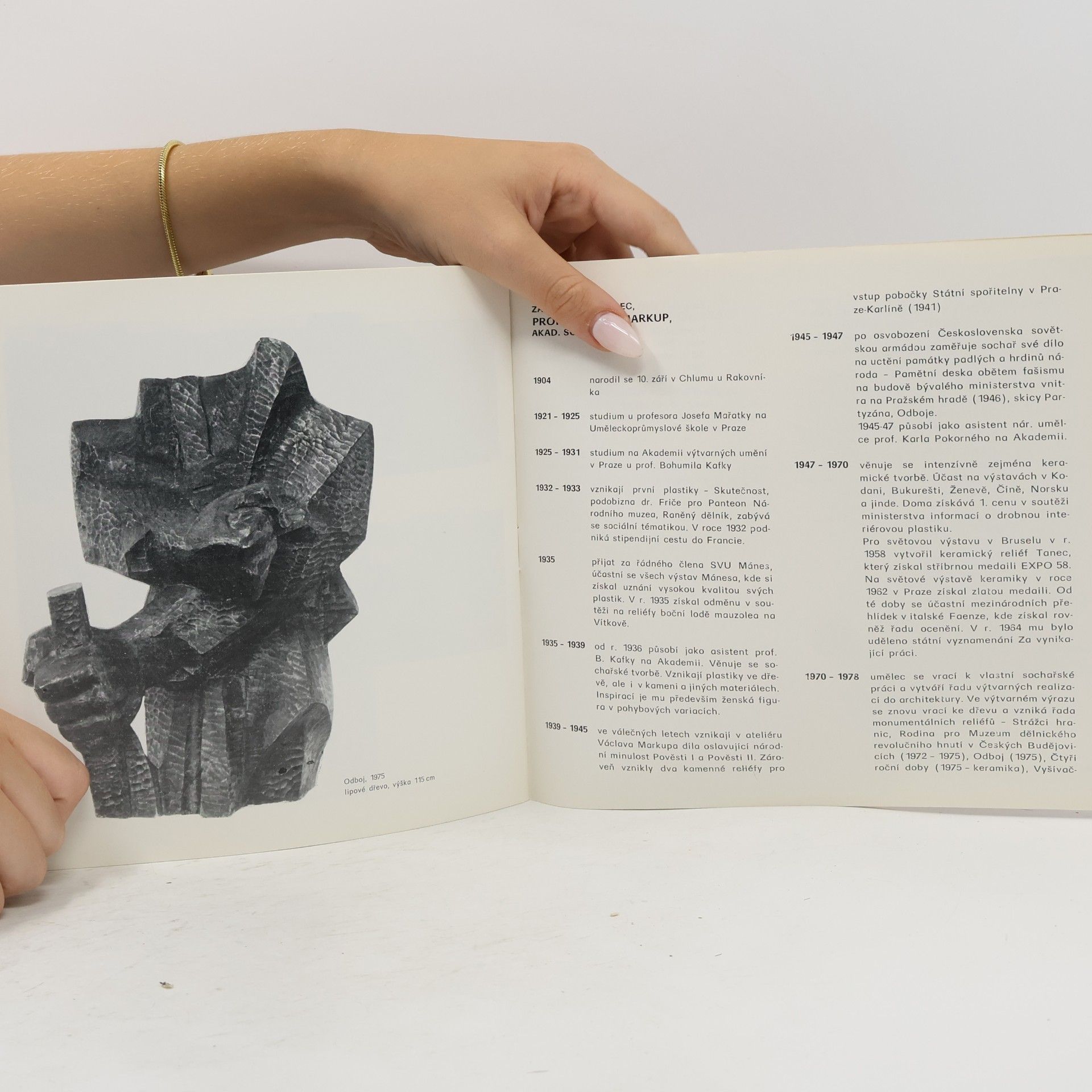 Kolektiv autorů Václav Markup. Výběr z díla 1923-1984