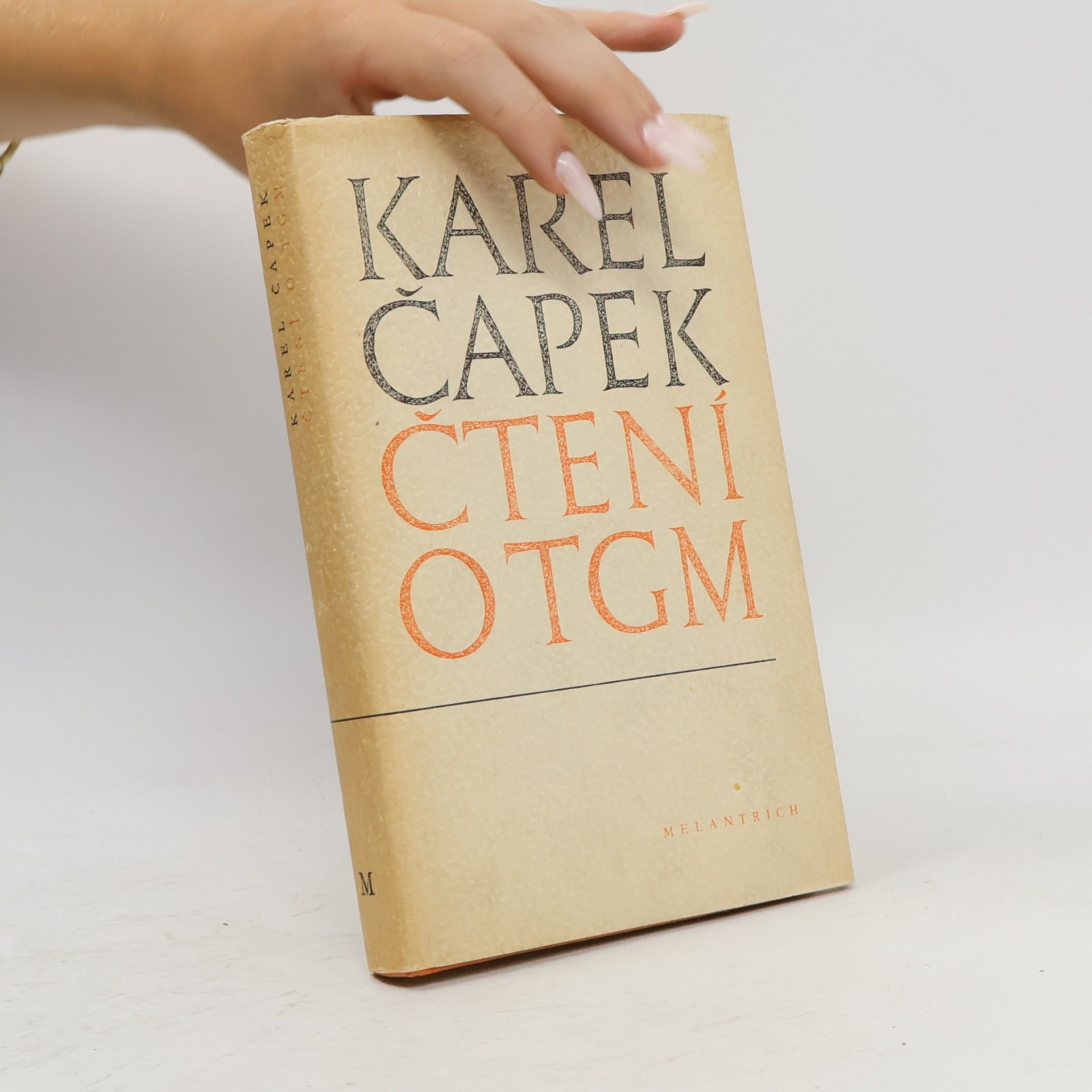 Karel Čapek Čtení o T. G. Masarykovi