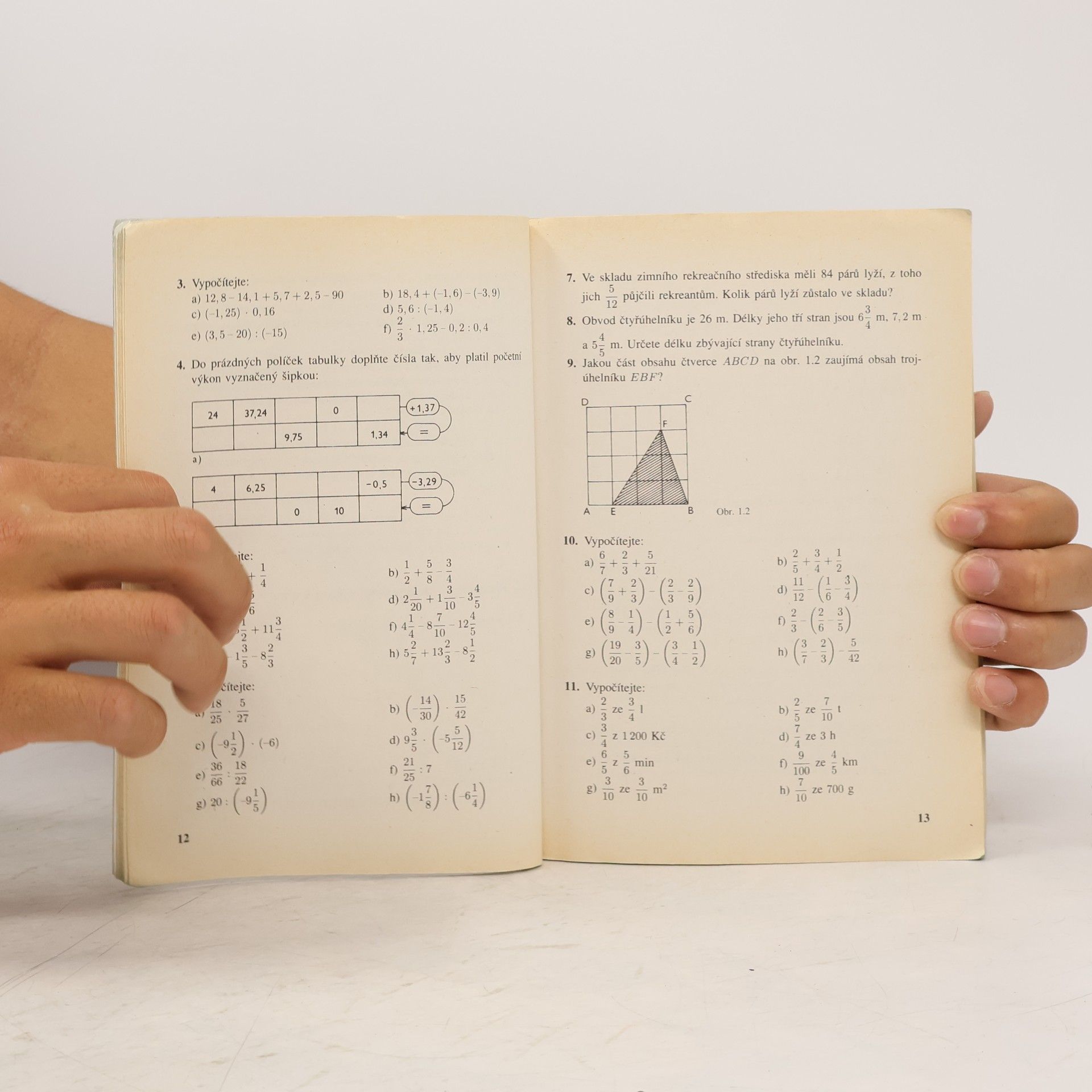 Various authors Sbírka úloh z matematiky pro 7. ročník zš