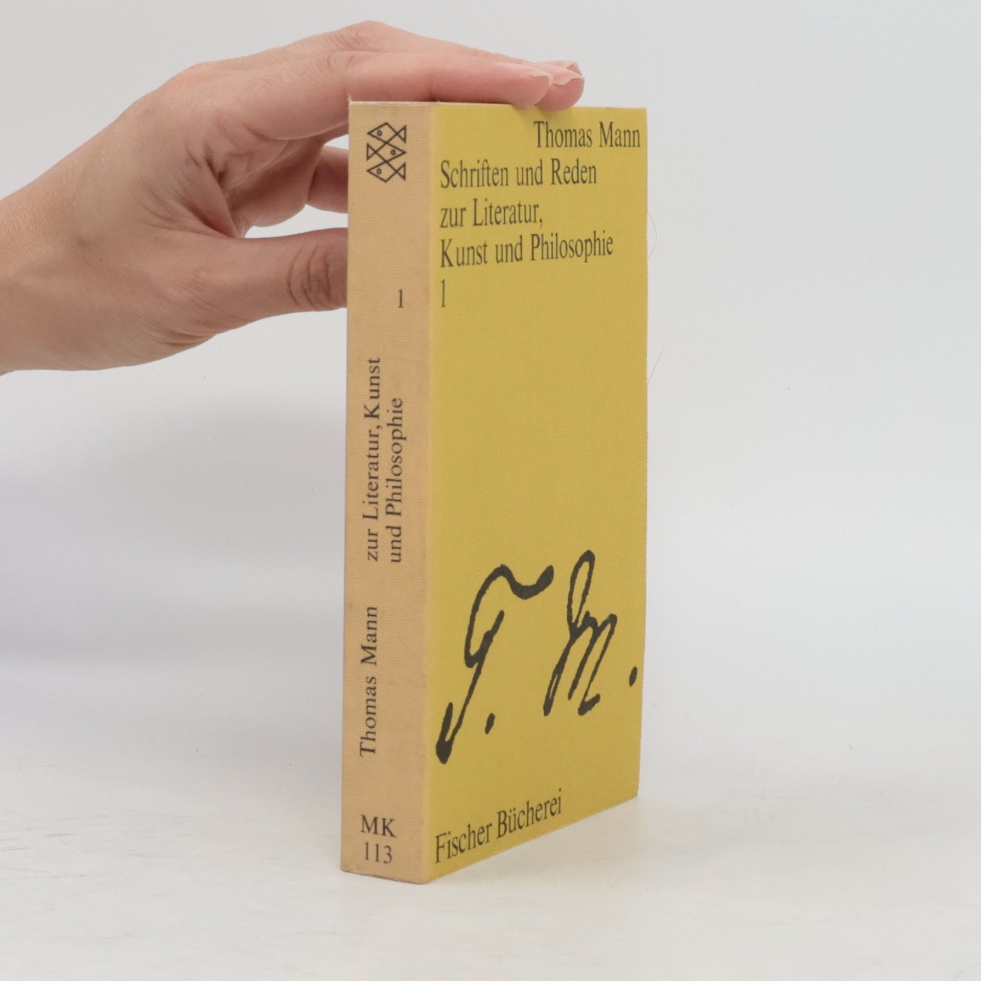 Thomas Mann Schriften und Reden zur Literatur, Kunst und Philosophie 1