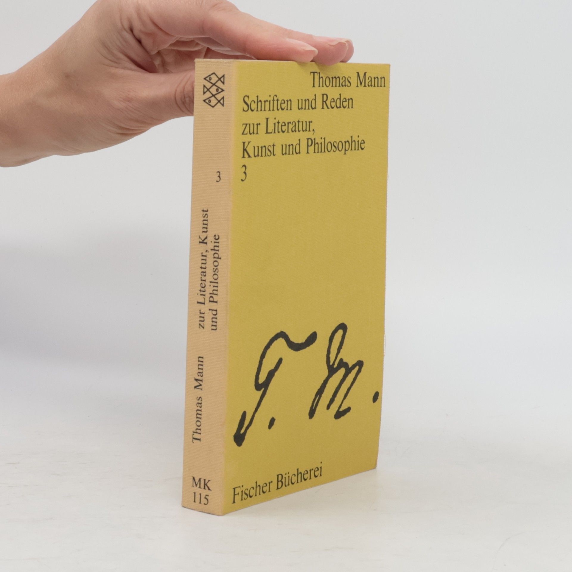 Thomas Mann Schriften und Reden zur Literatur, Kunst und Philosophie 3