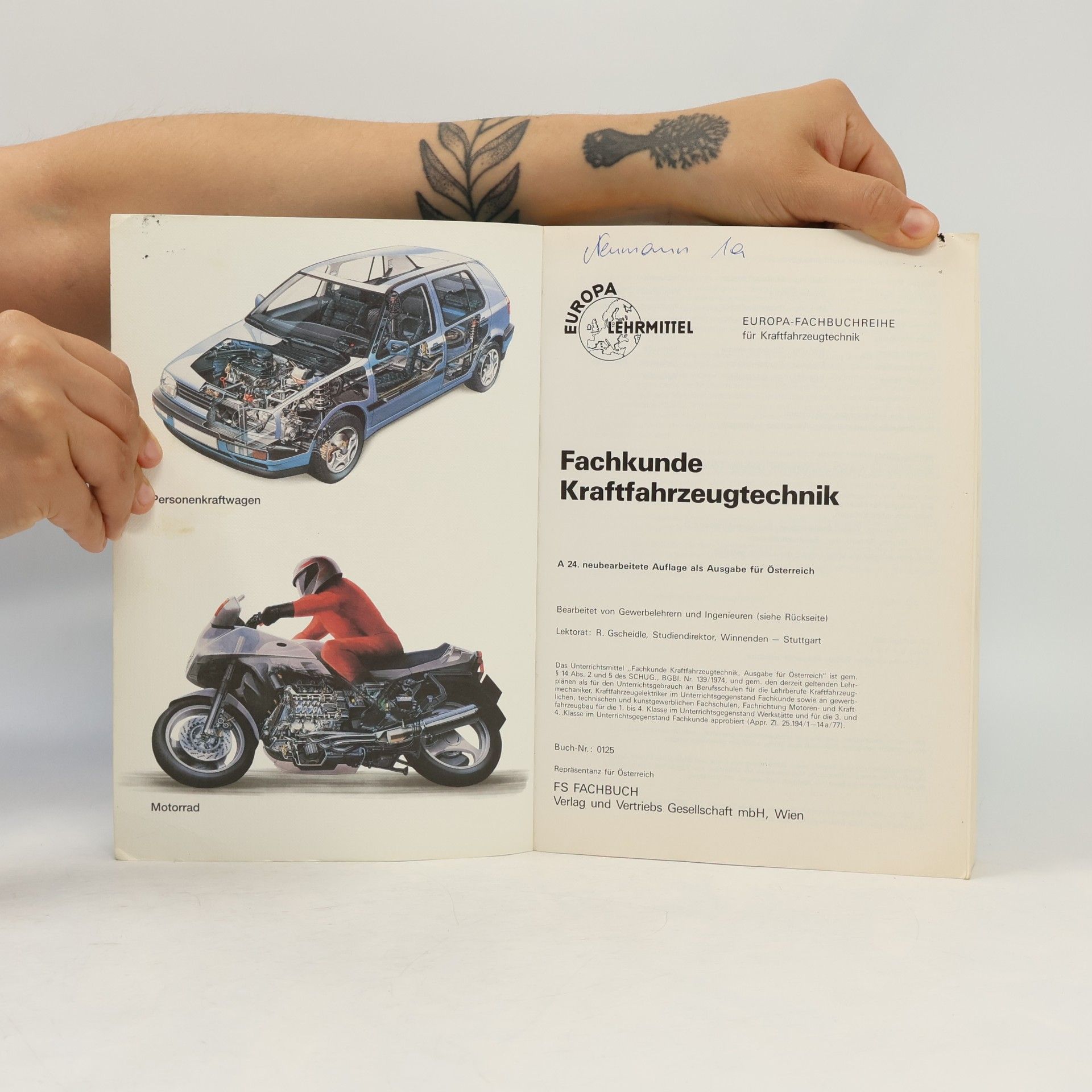 Max Bohner Fachkunde Kraftfahrzeugtechnik
