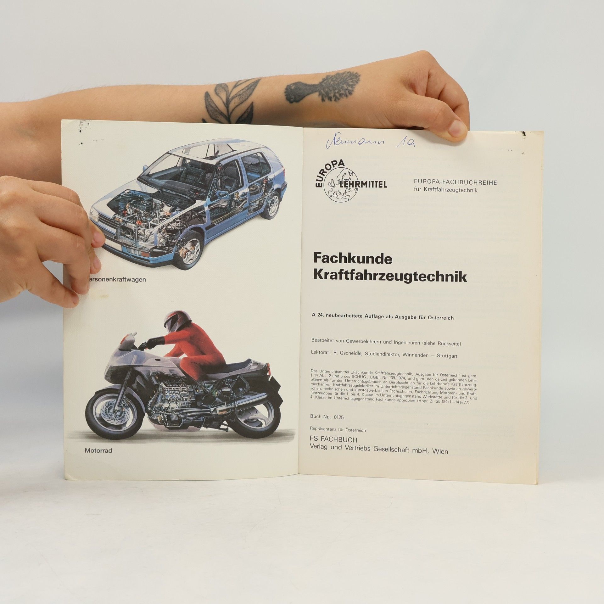 Max Bohner Fachkunde Kraftfahrzeugtechnik