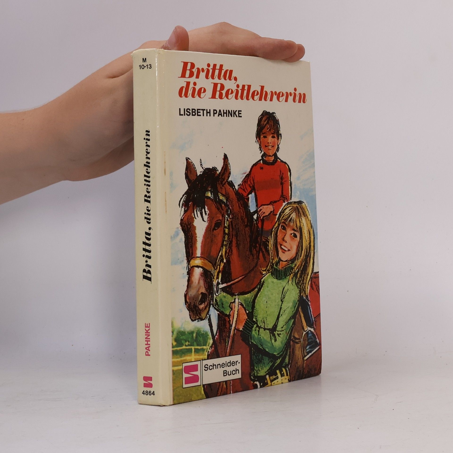 Lisbeth Pahnke Britta, die Reitlehrerin