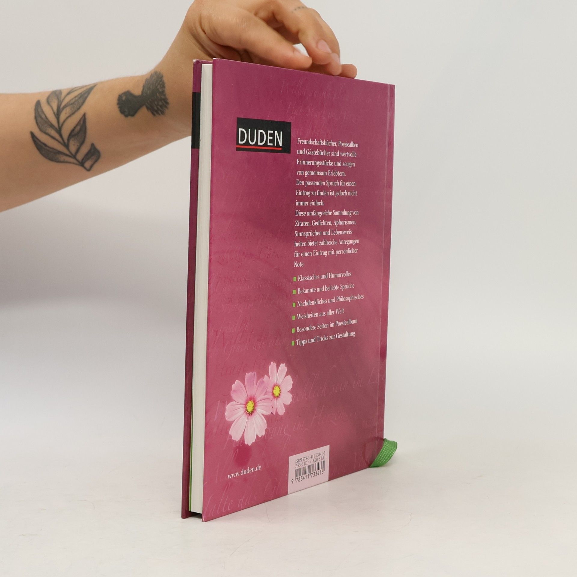 Sylvia Schmitt Duden, Sprüche für Freundschaftsbuch, Poesiealbum, Gästebuch