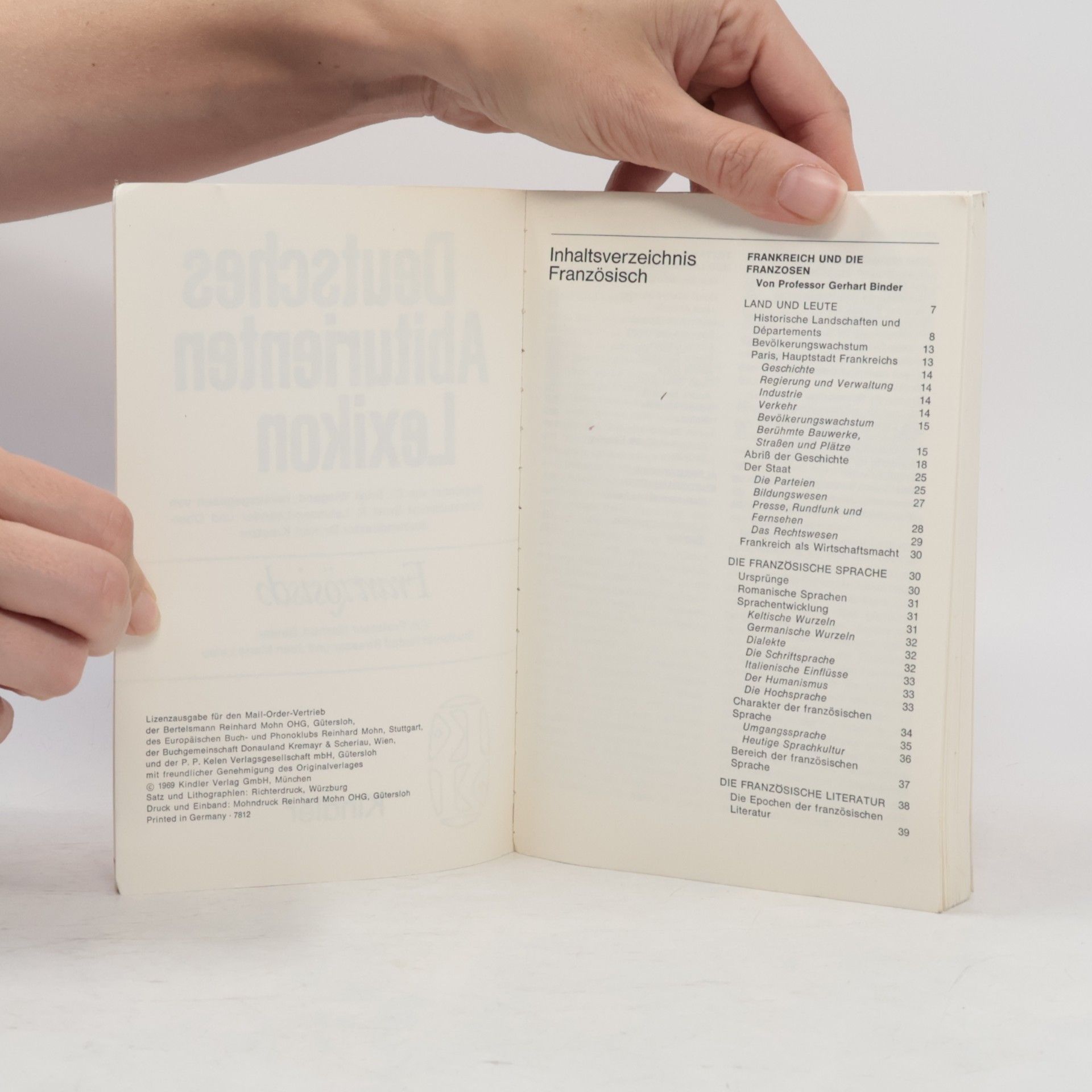 Autorenkollektiv Deutsches Abiturienten Lexikon. Französisch