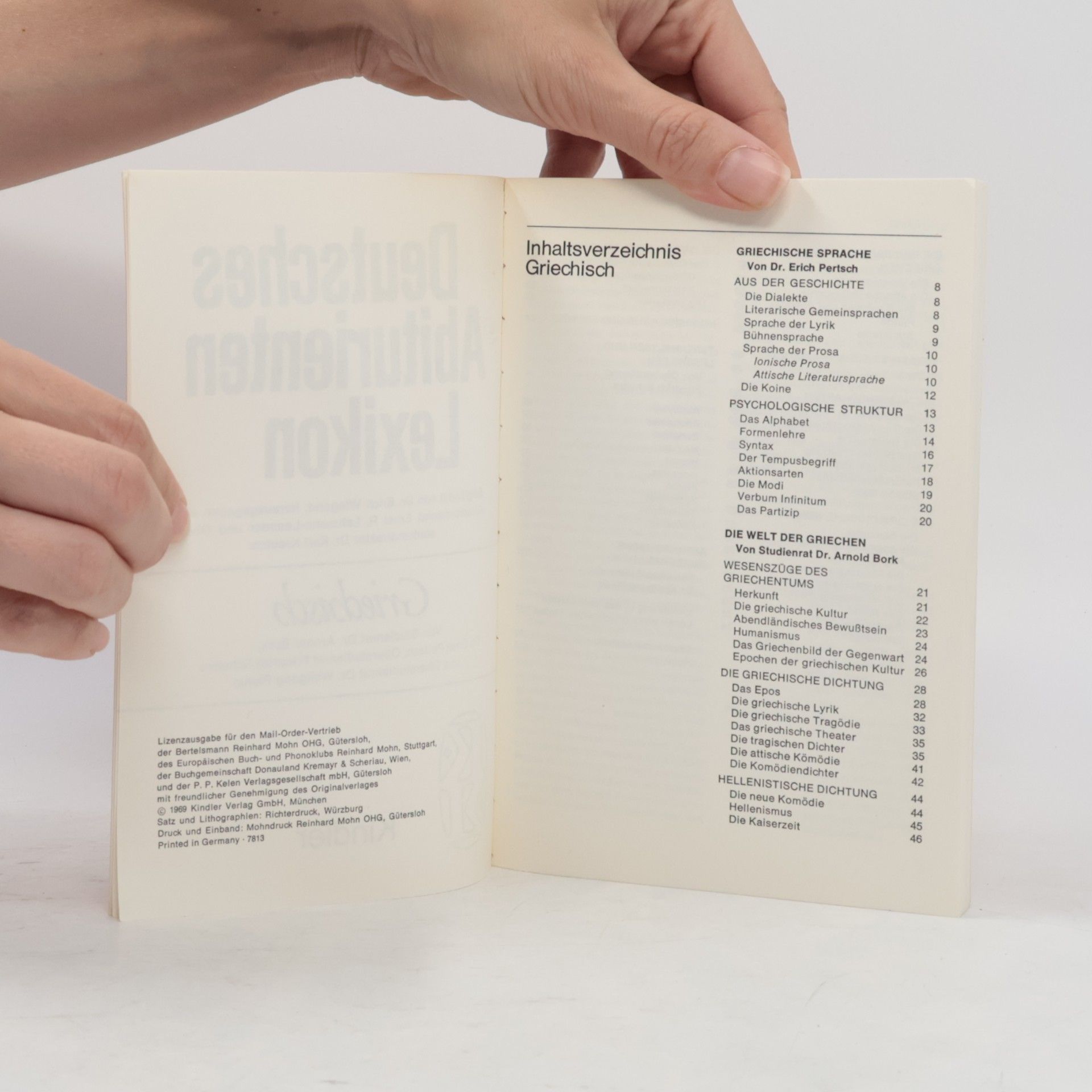 Autorenkollektiv Deutsches Abiturienten Lexikon. Griechisch