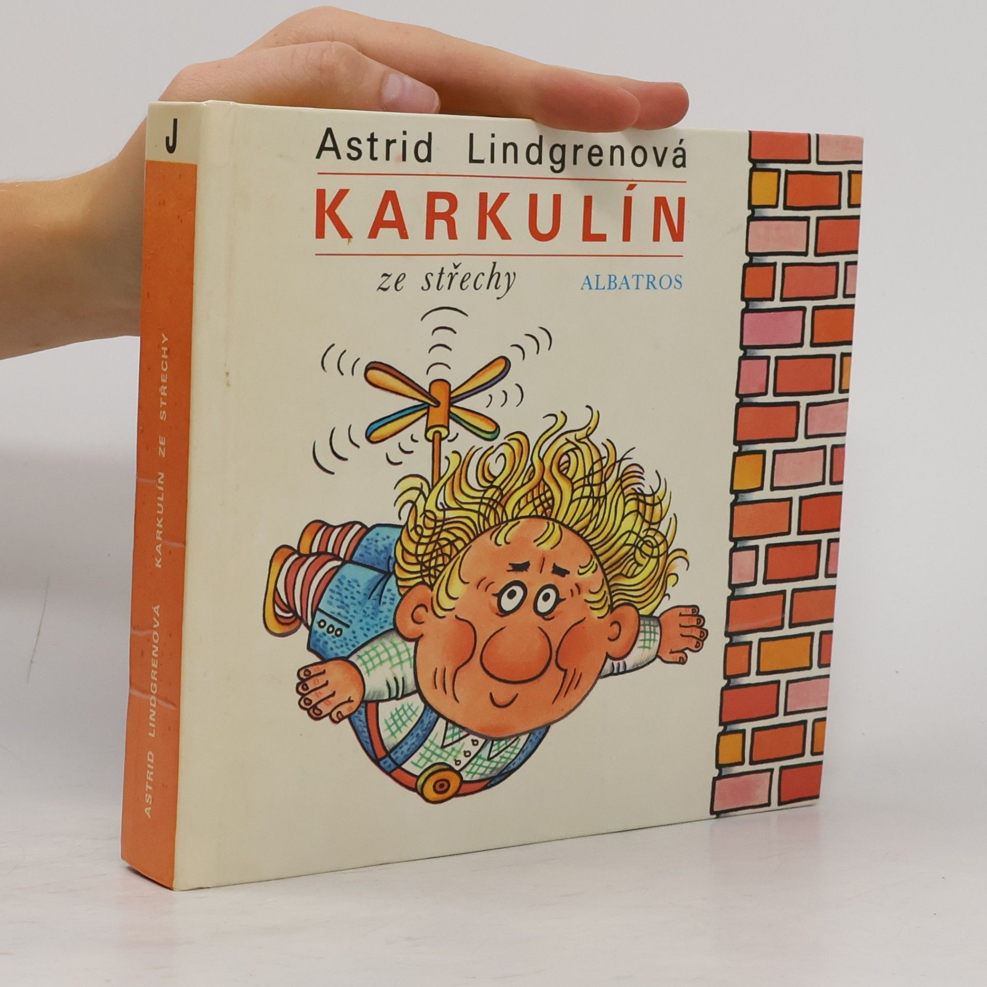 Astrid Lindgren Karkulín ze střechy