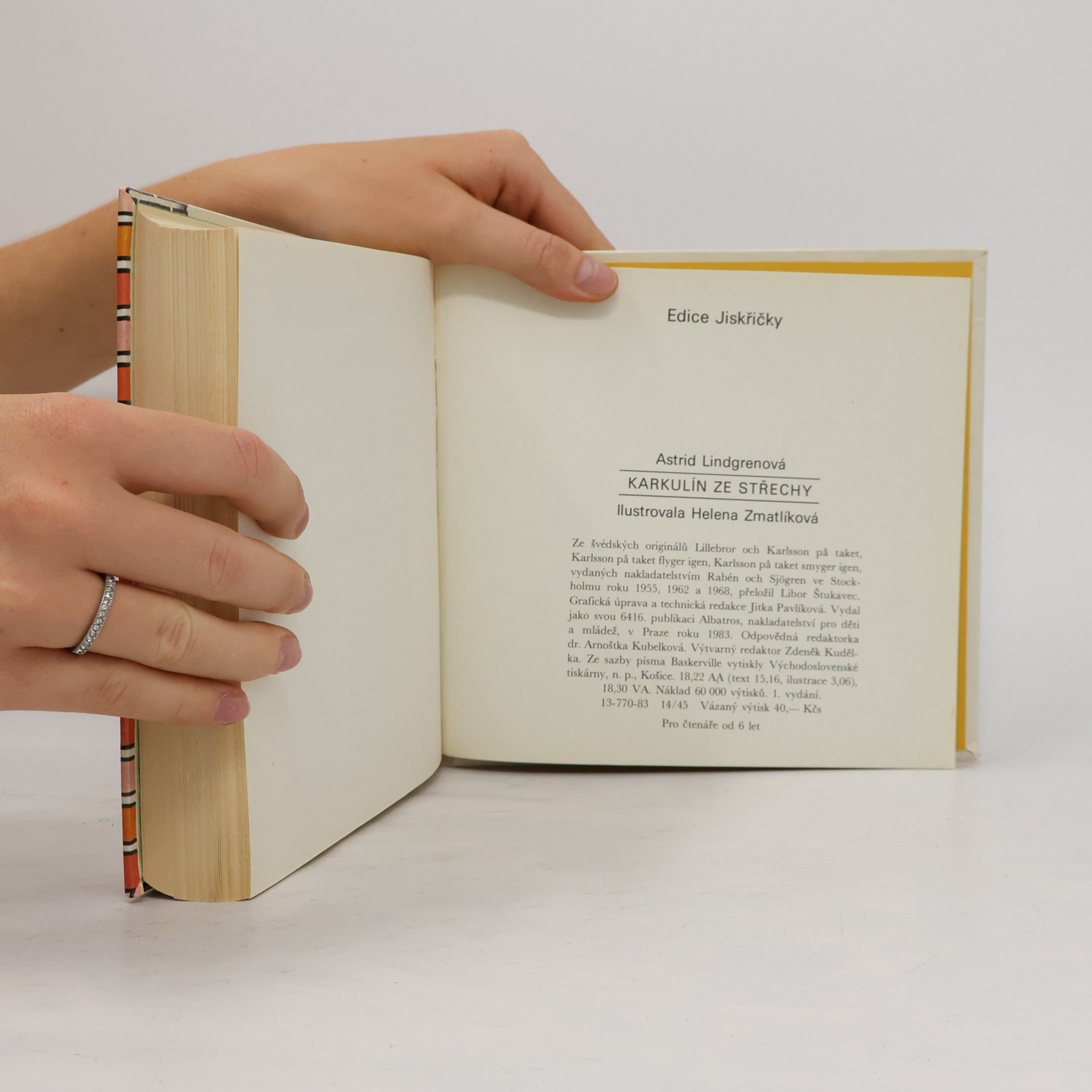 Astrid Lindgren Karkulín ze střechy