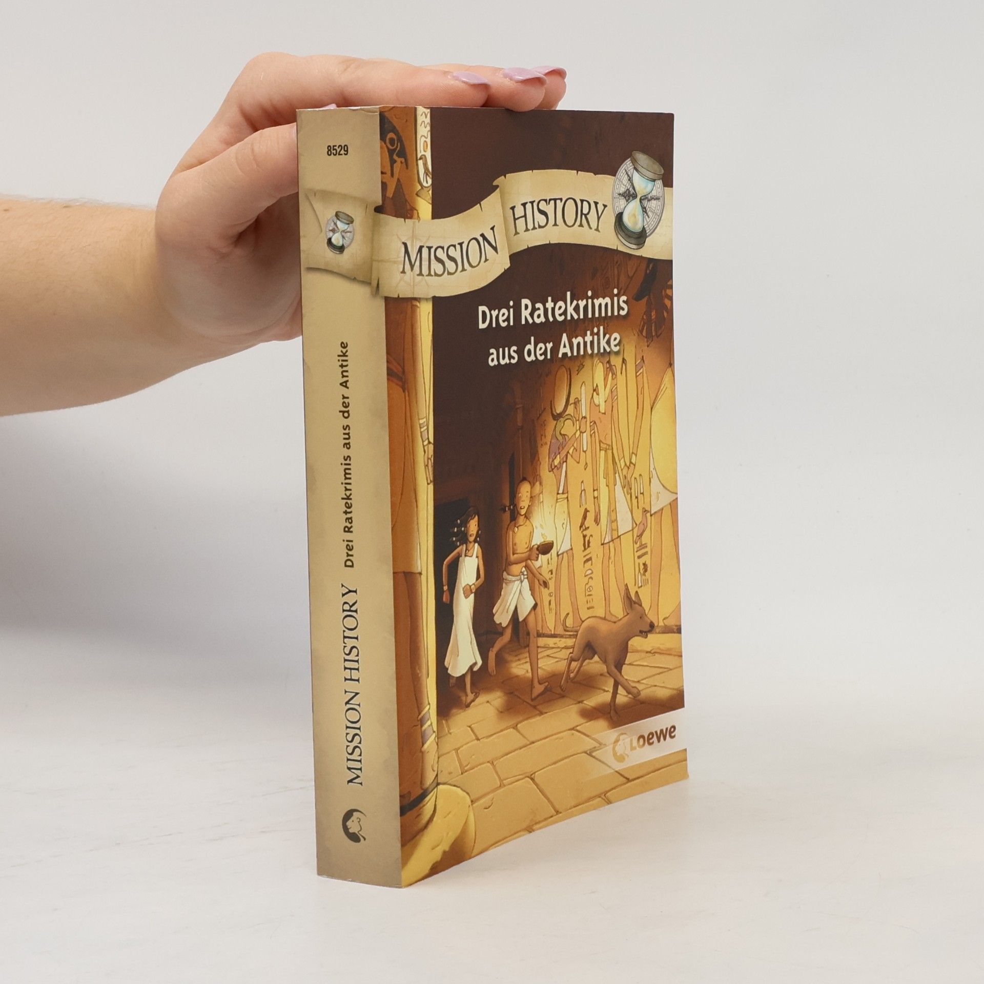 Renée Holler Mission history - drei Ratekrimis aus der Antike