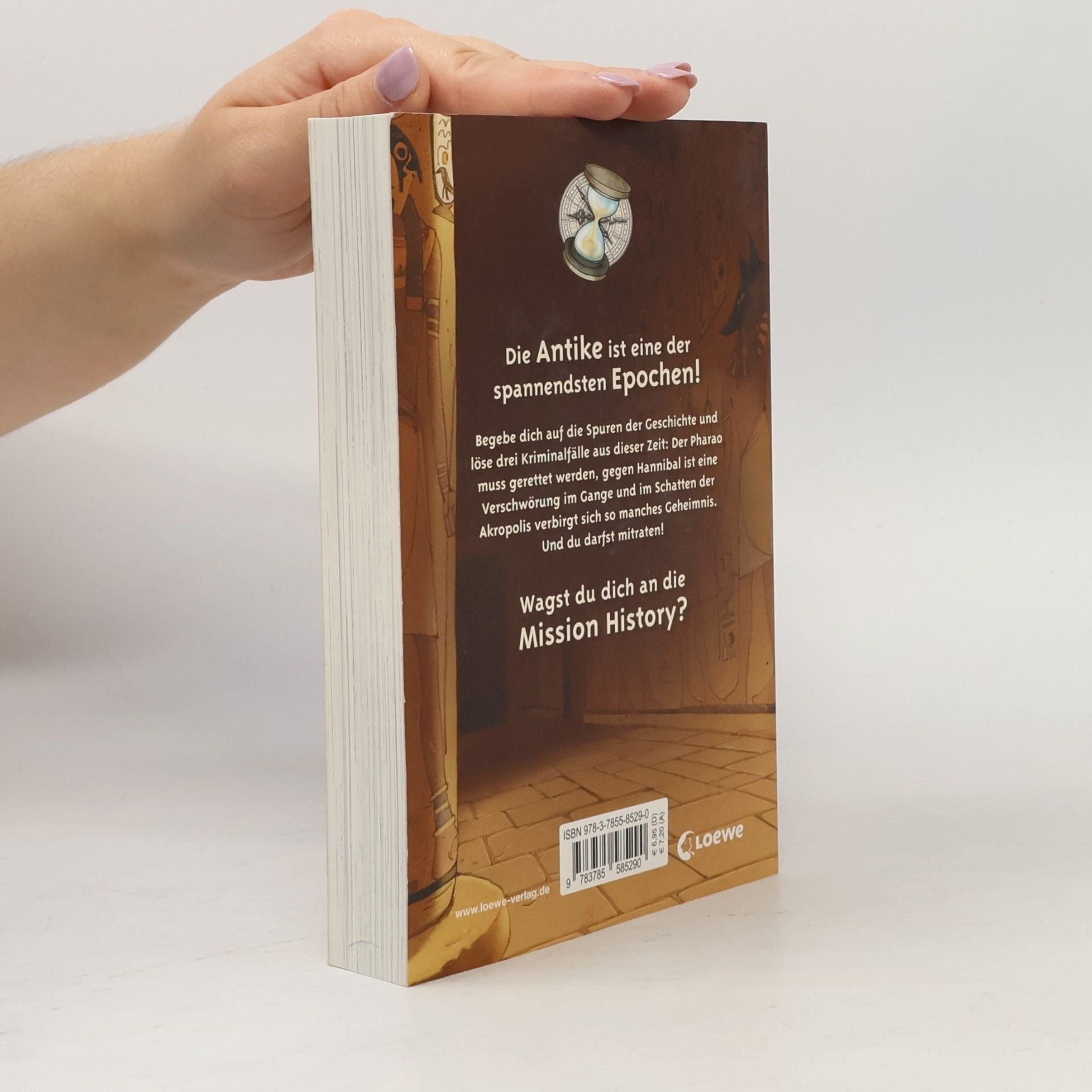 Renée Holler Mission history - drei Ratekrimis aus der Antike