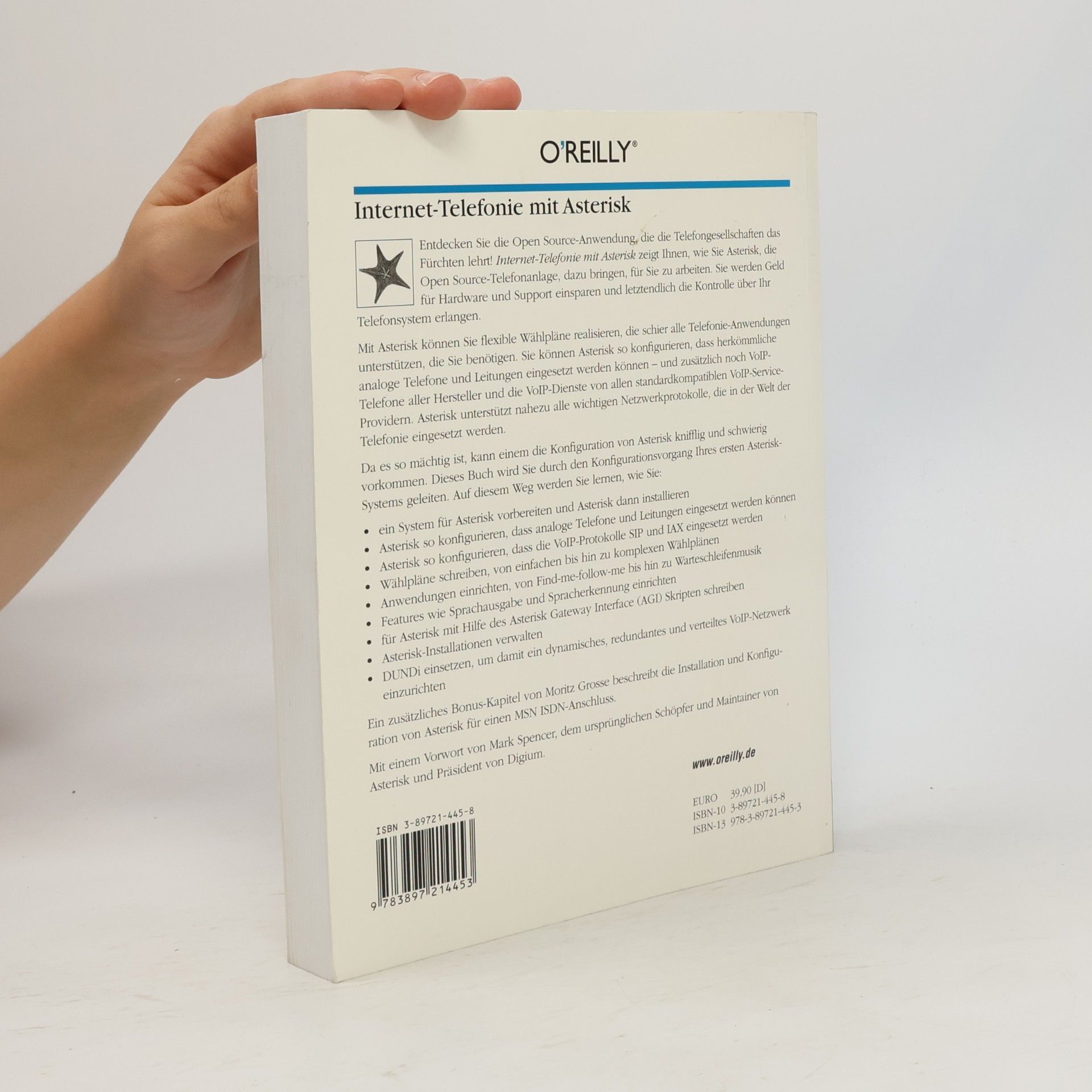 Jim Van Meggelen Internet-Telefonie mit Asterisk - deutsche Ausgabe