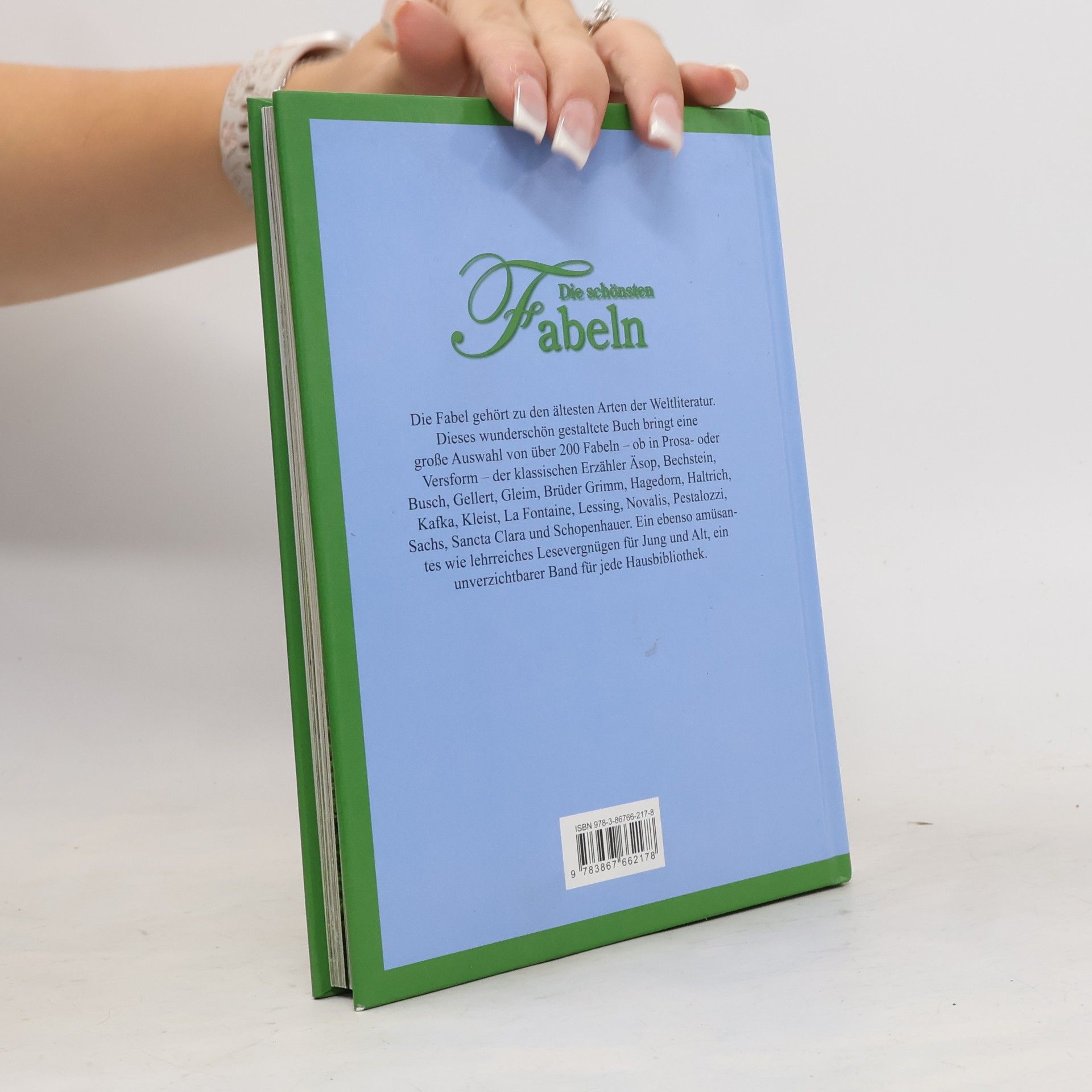Fabian Asbeck Die schönsten Fabeln der klassischen Erzähler Äsop, Bechstein, Busch, Gellert, Gleim, Brüder Grimm, Hagedorn, Haltrich, Kafka, Kleist, La Fontaine, Lessing, Novalis, Pestalozzi, Sachs, Sancta Clara und Schopenhauer