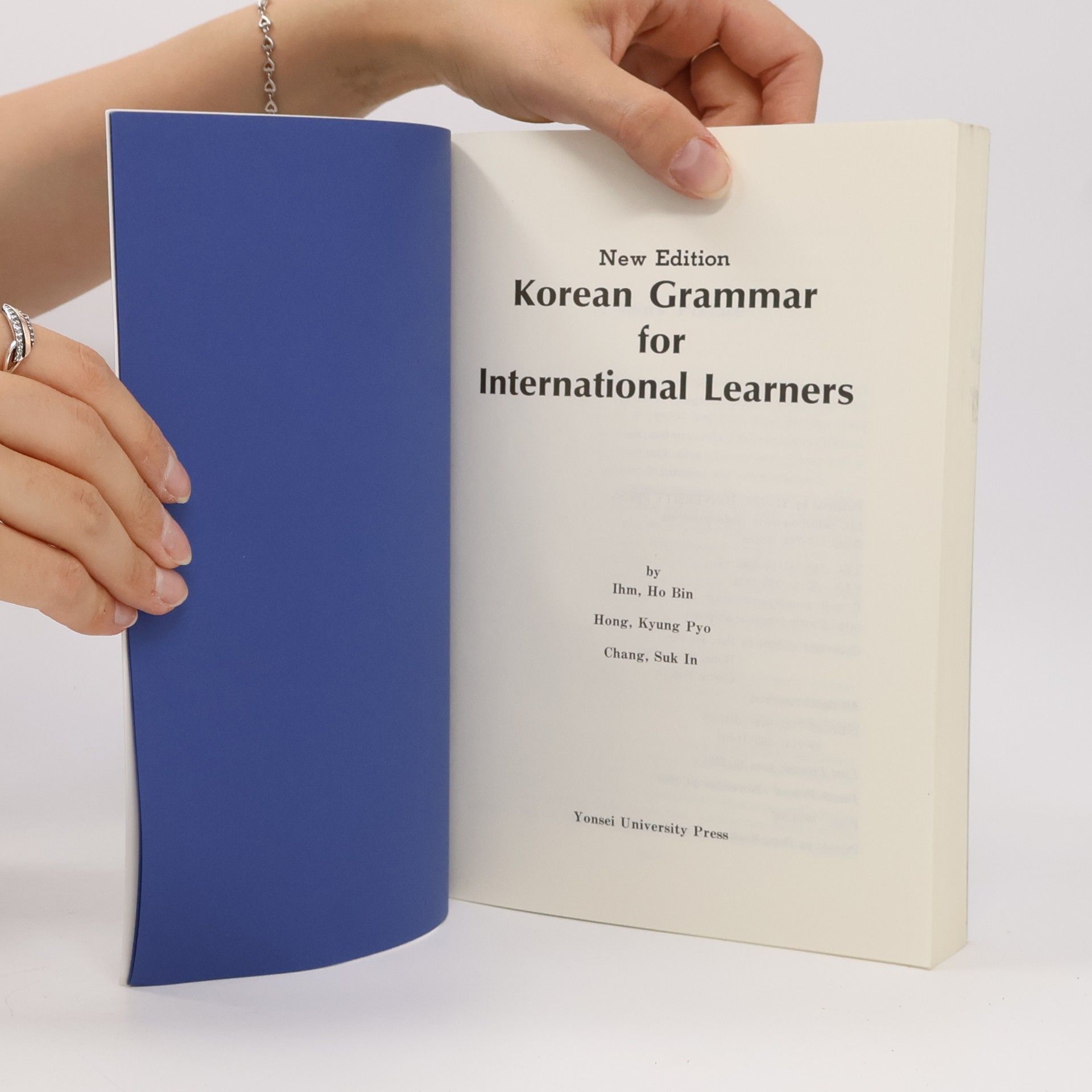 Ho Bin Ihm Korean Grammar for International Learners