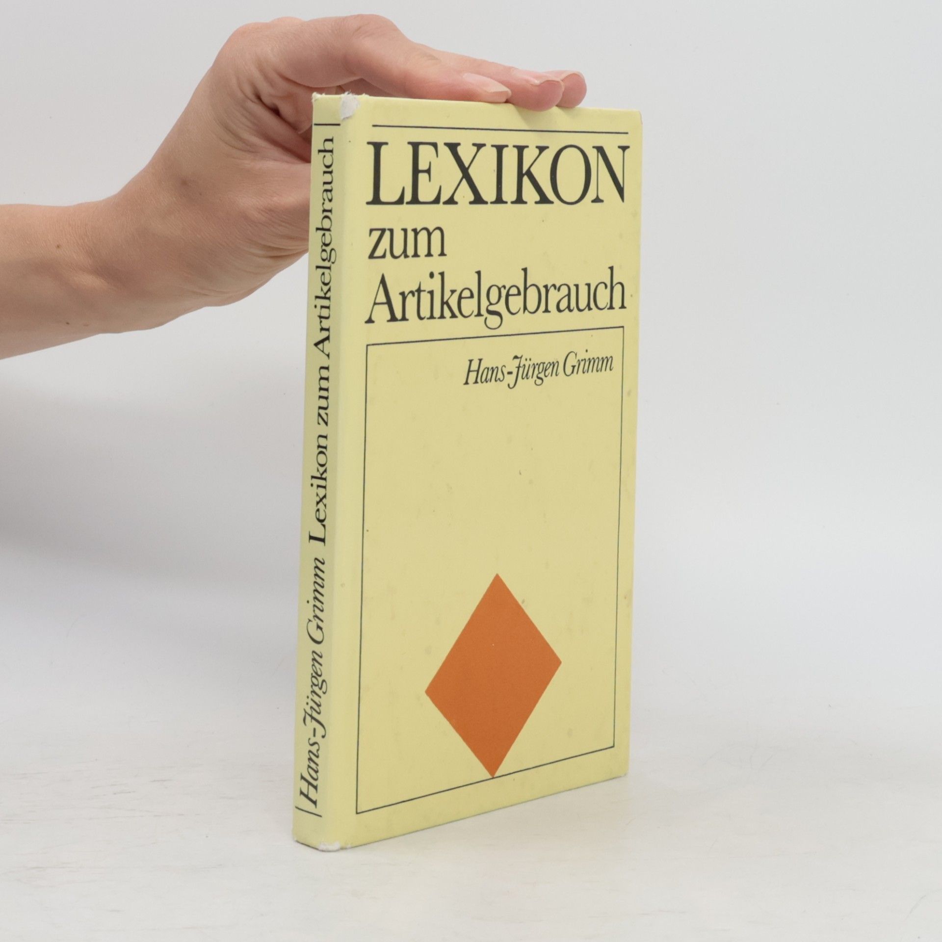 Hans-Jürgen Grimm Lexikon zum Artikelgebrauch
