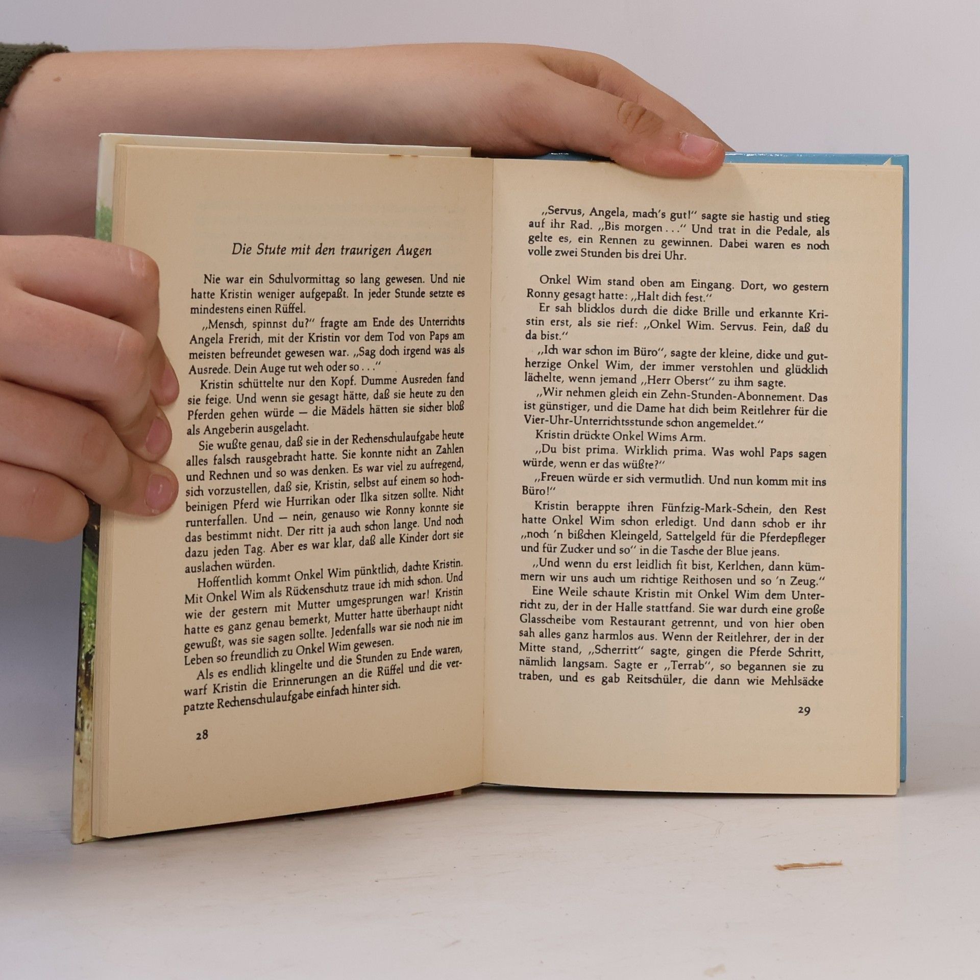 Inge Rösener Kristin und die Stute Jo