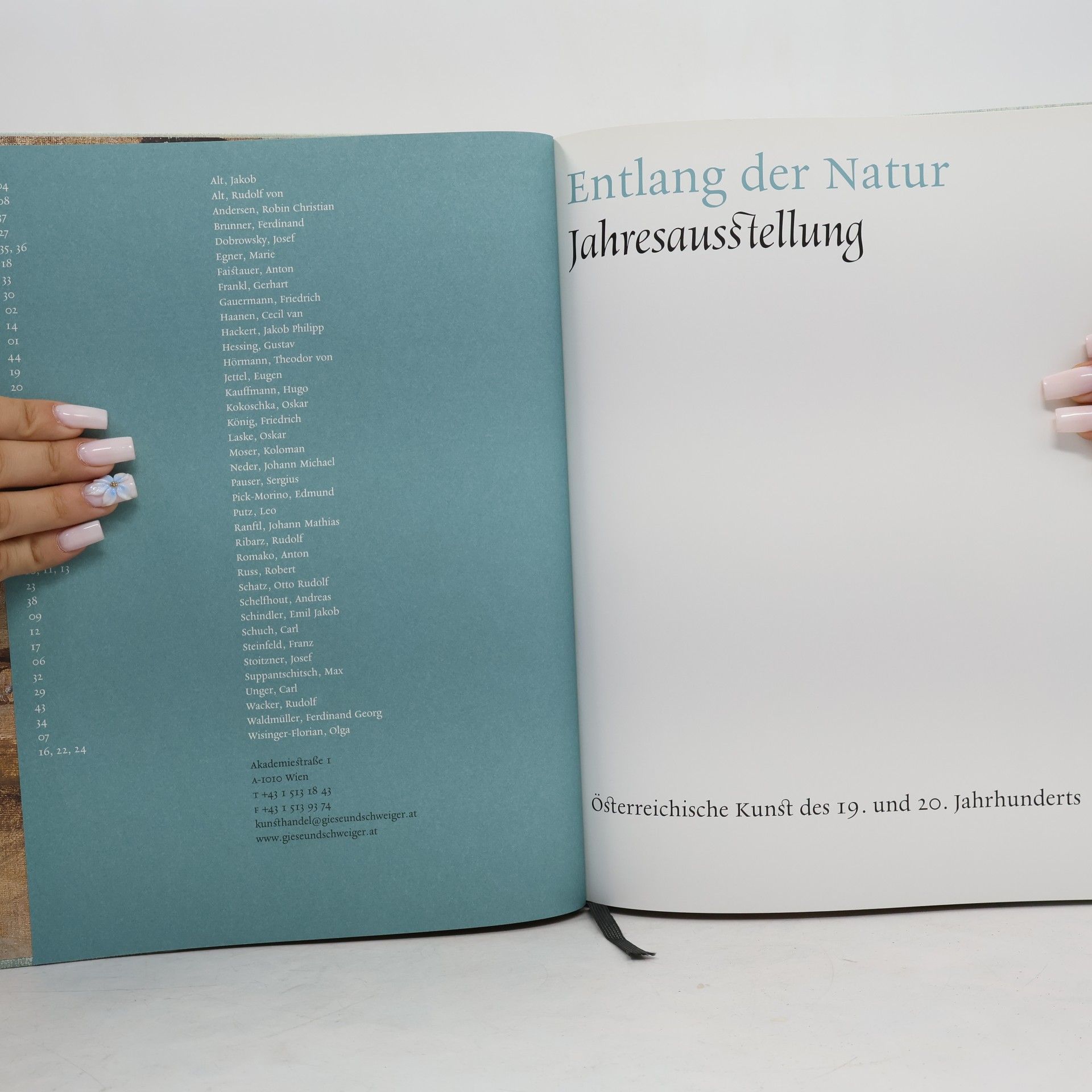 Autorenkollektiv Entlang der Natur. Jahresaustellung 2011-2012
