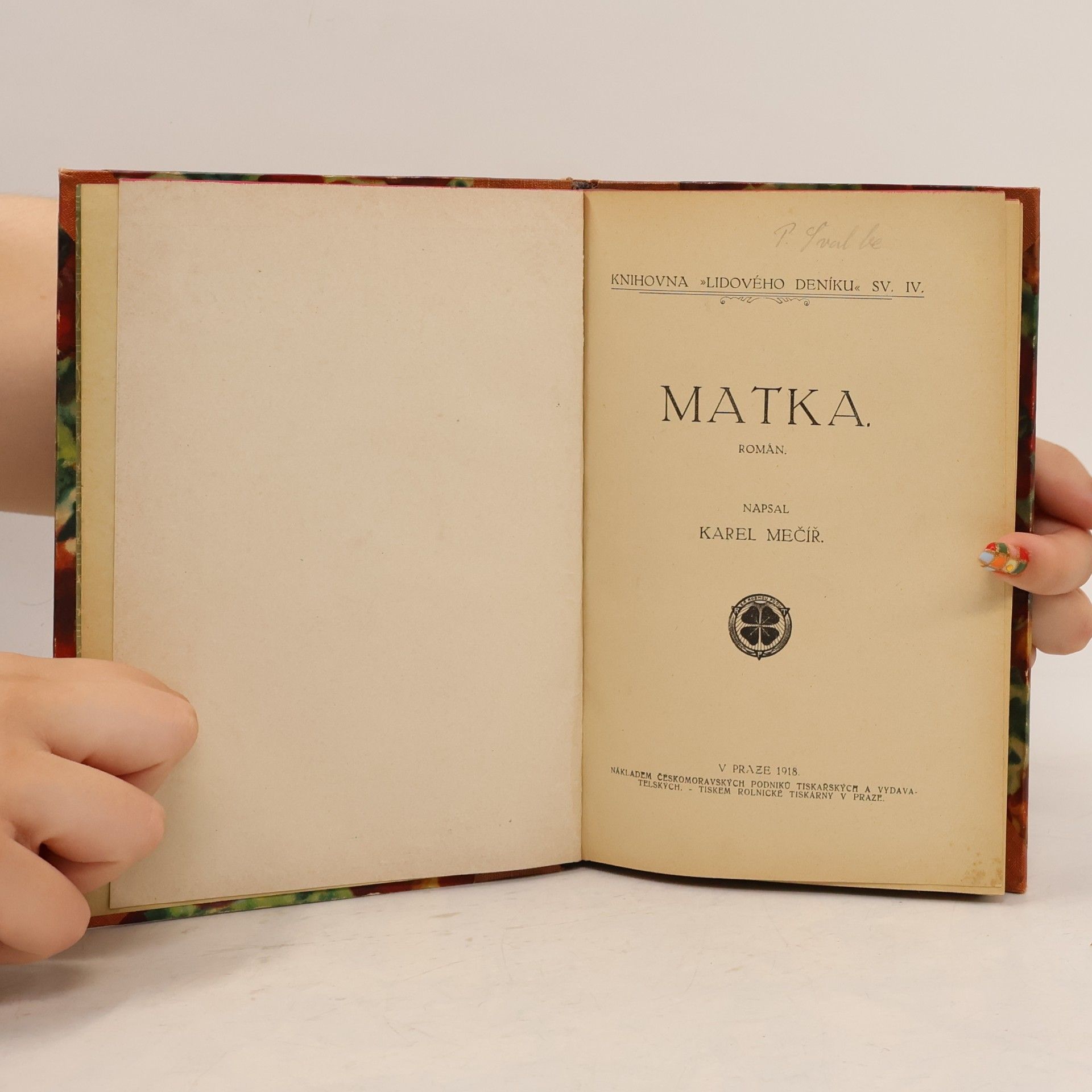 Karel Mečíř Matka