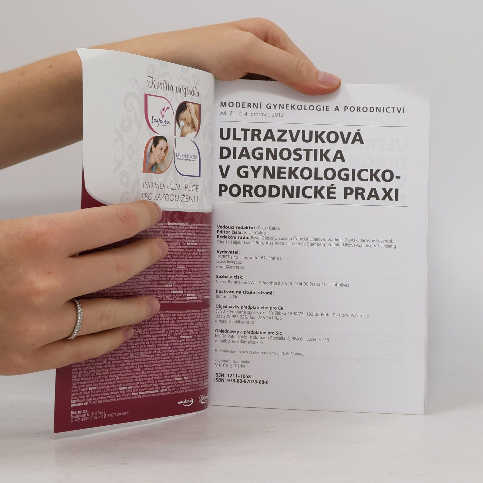 Pavel Calda Ultrazvuková Diagnostika v Gynekologicko-Porodnické Praxi 21/2012 č. 4