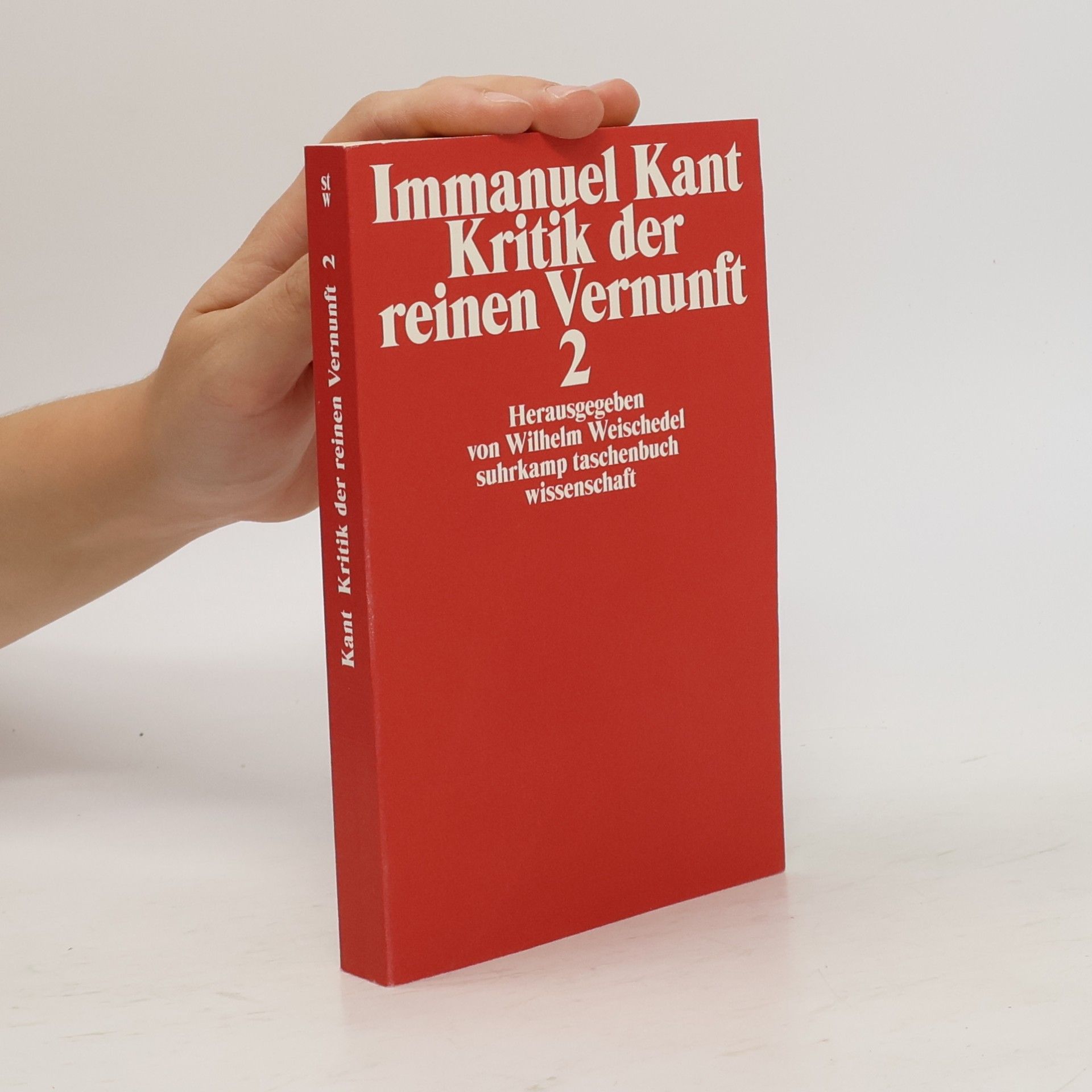 Immanuel Kant Kritik der reinen Vernunft 2