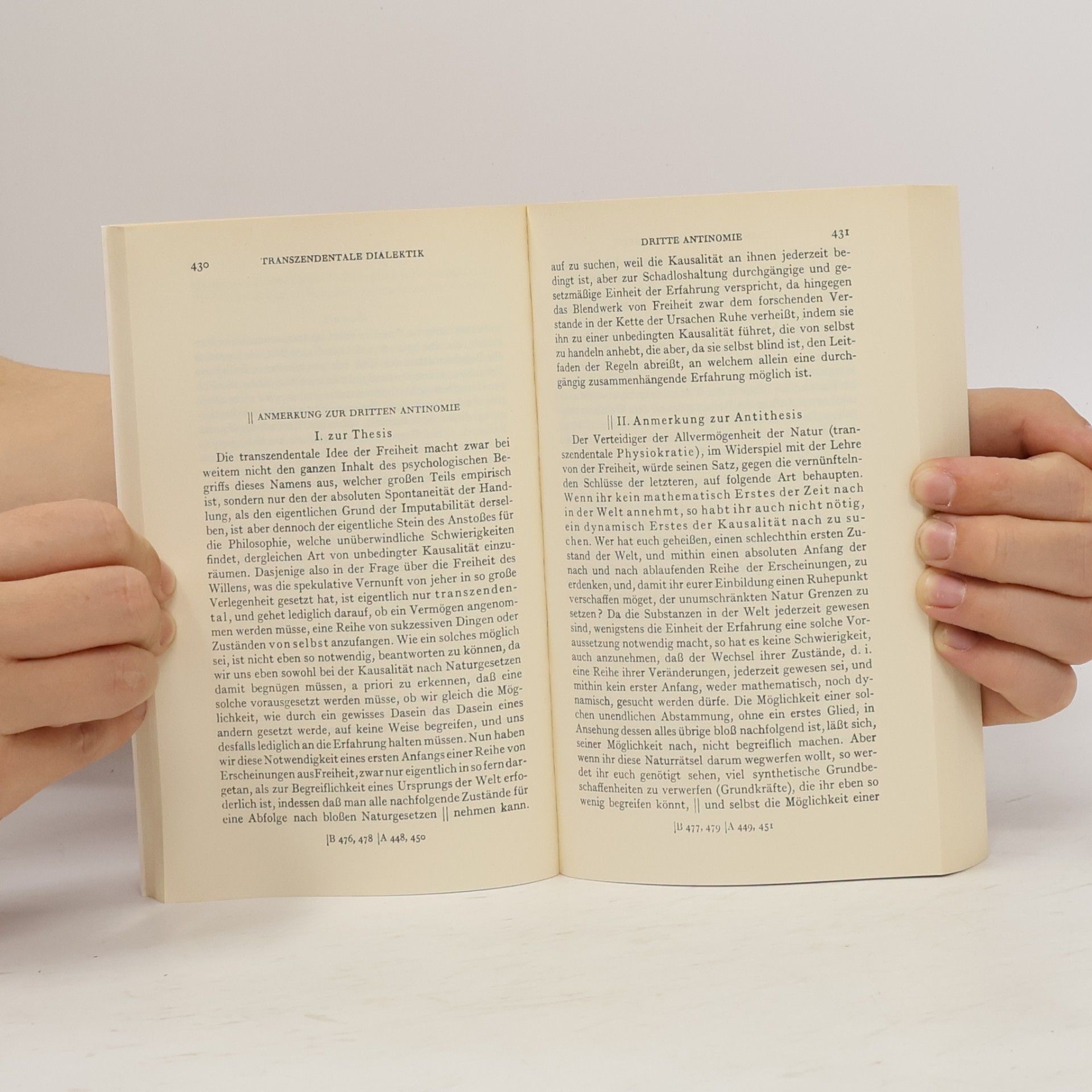 Immanuel Kant Kritik der reinen Vernunft 2