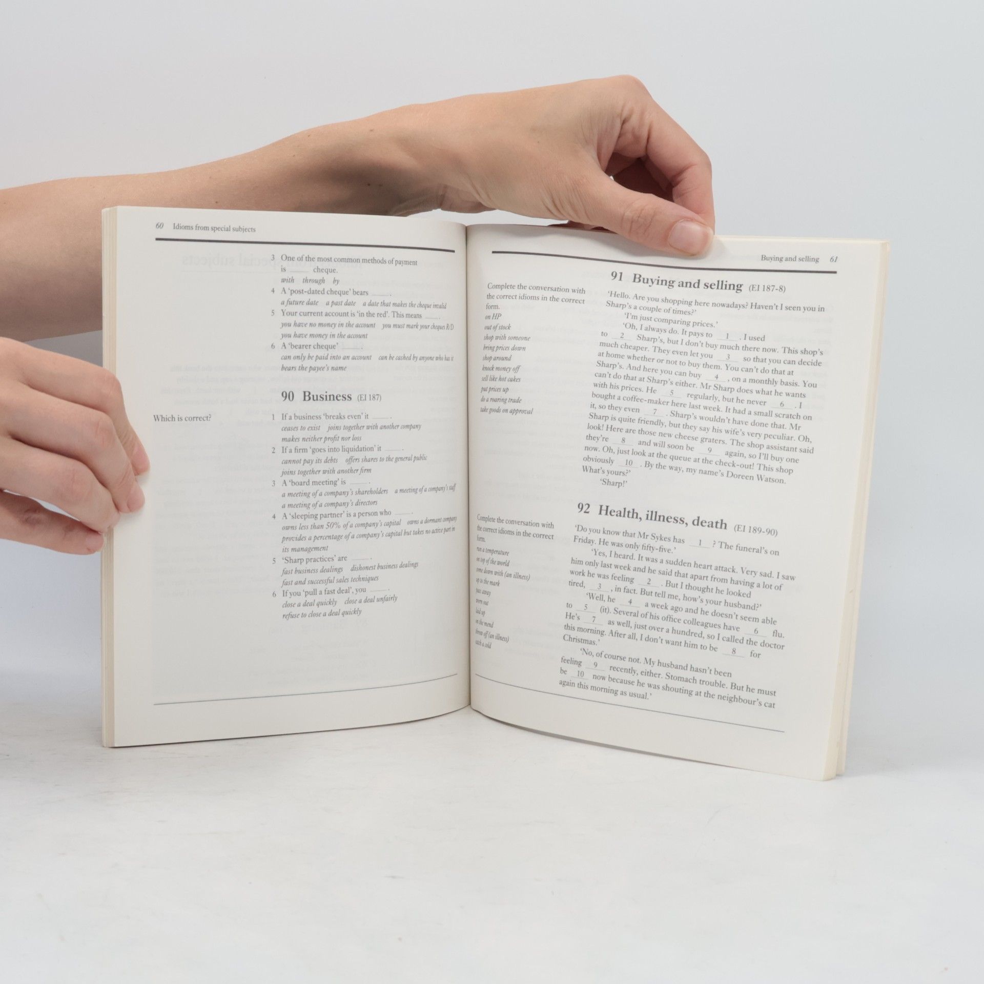 Jennifer Seidl English idioms. Exercises on idioms