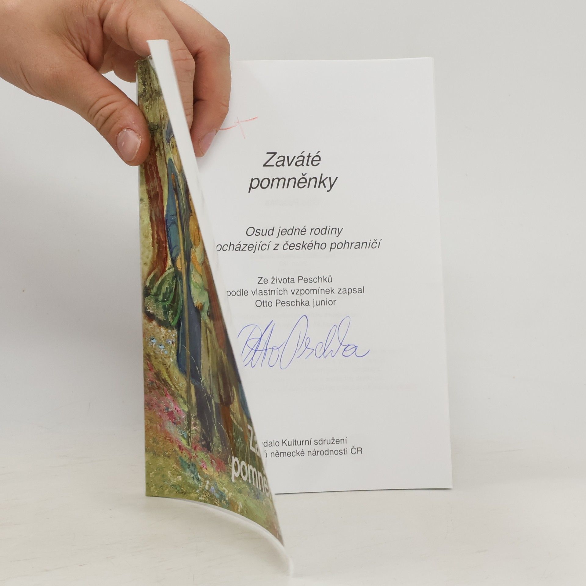 Otto Peschka Zaváté pomněnky / Verwehte Vergissmeinnicht