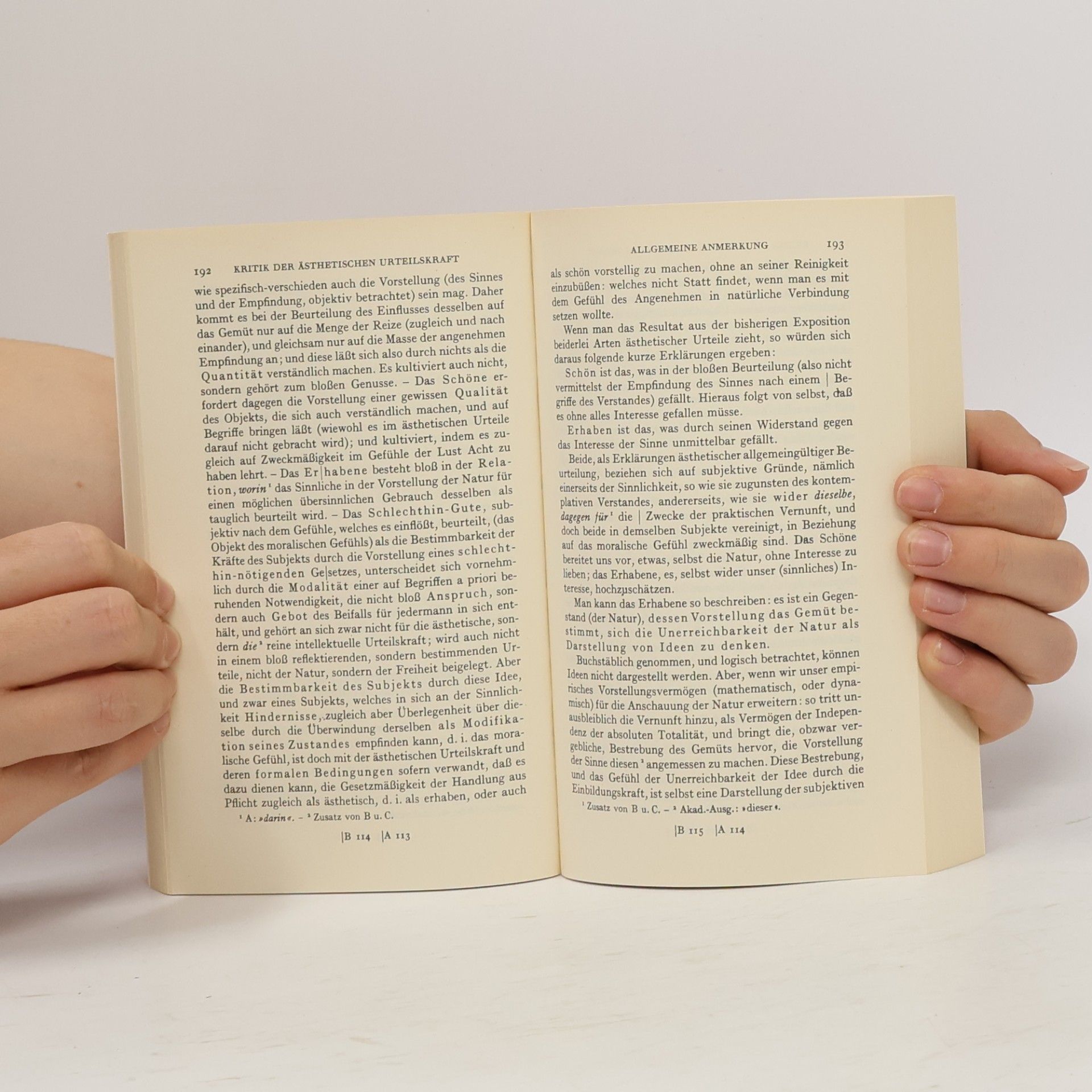 Immanuel Kant Kritik der Urteilskraft