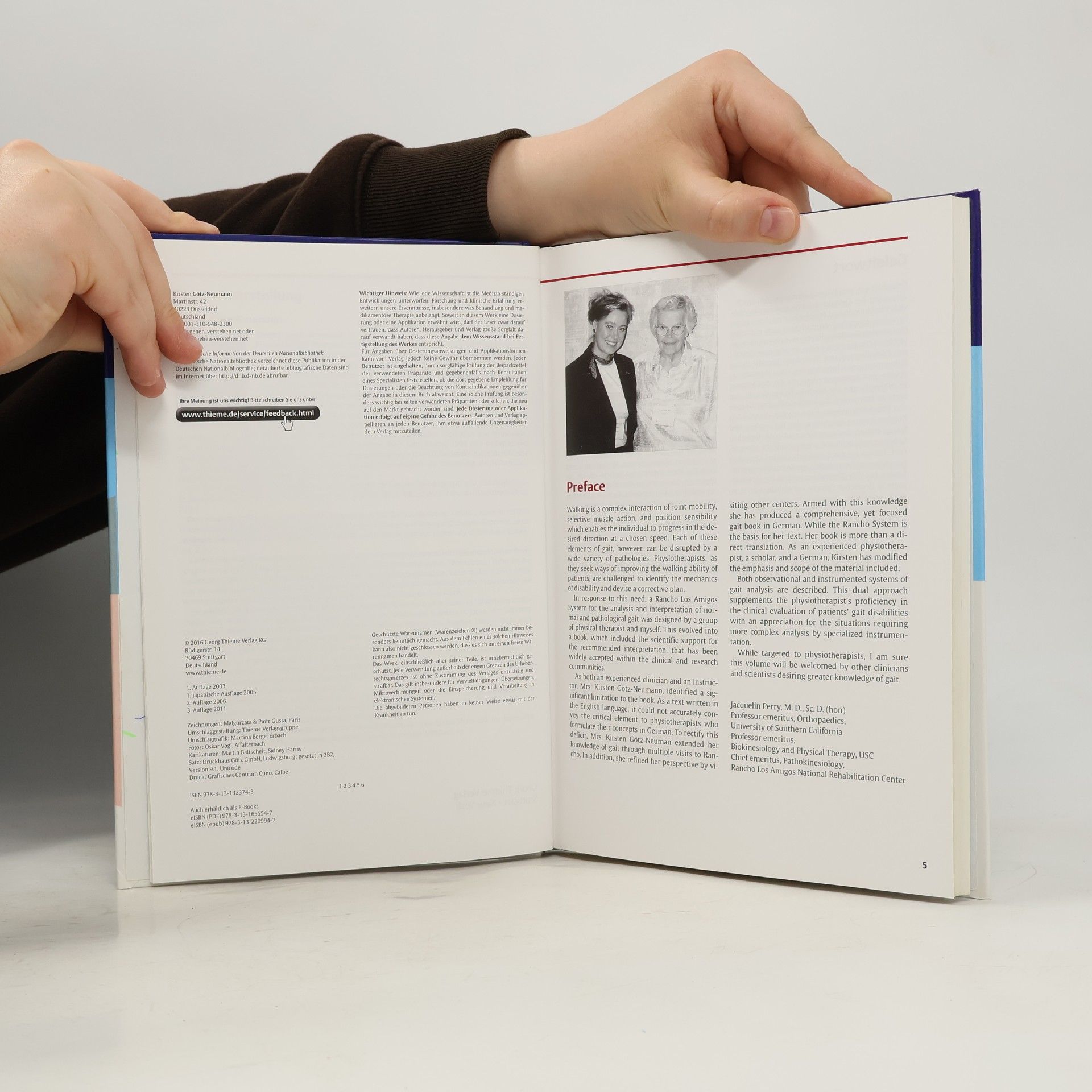 Kirsten Götz-Neumann Physiofachbuch: Gehen verstehen