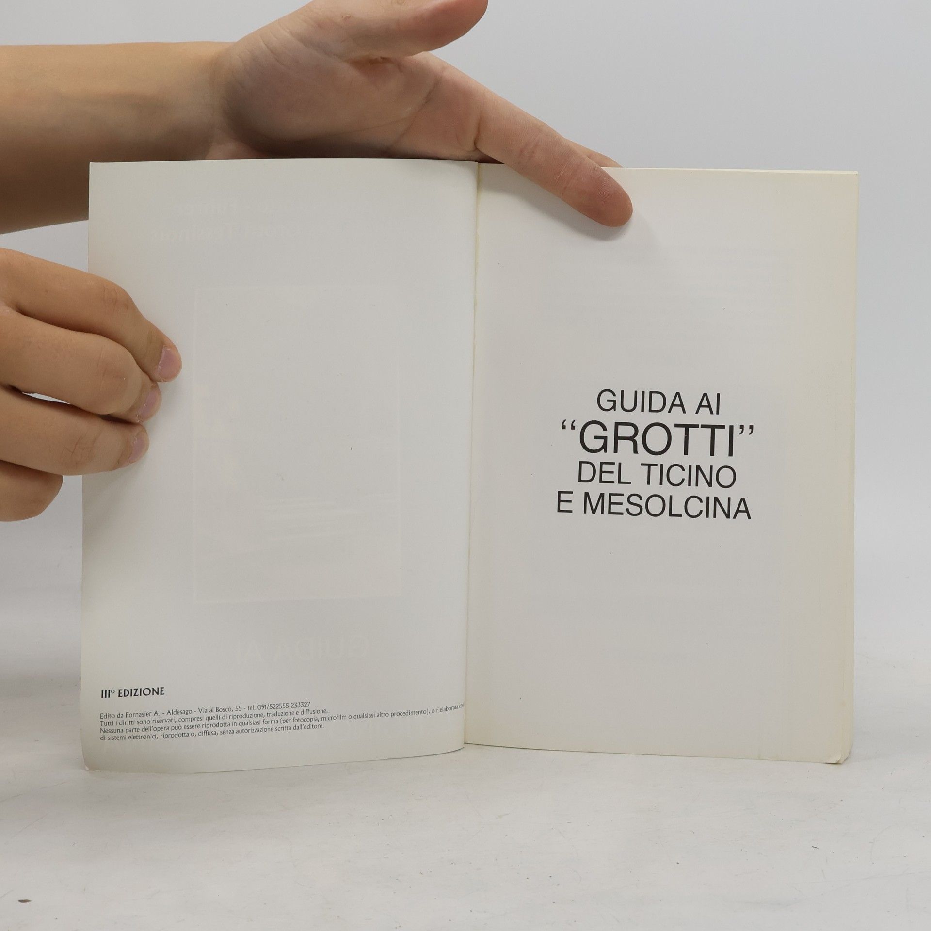Kolektiv autorů Guida Ai "Grotti" del Ticino e Mesolcina