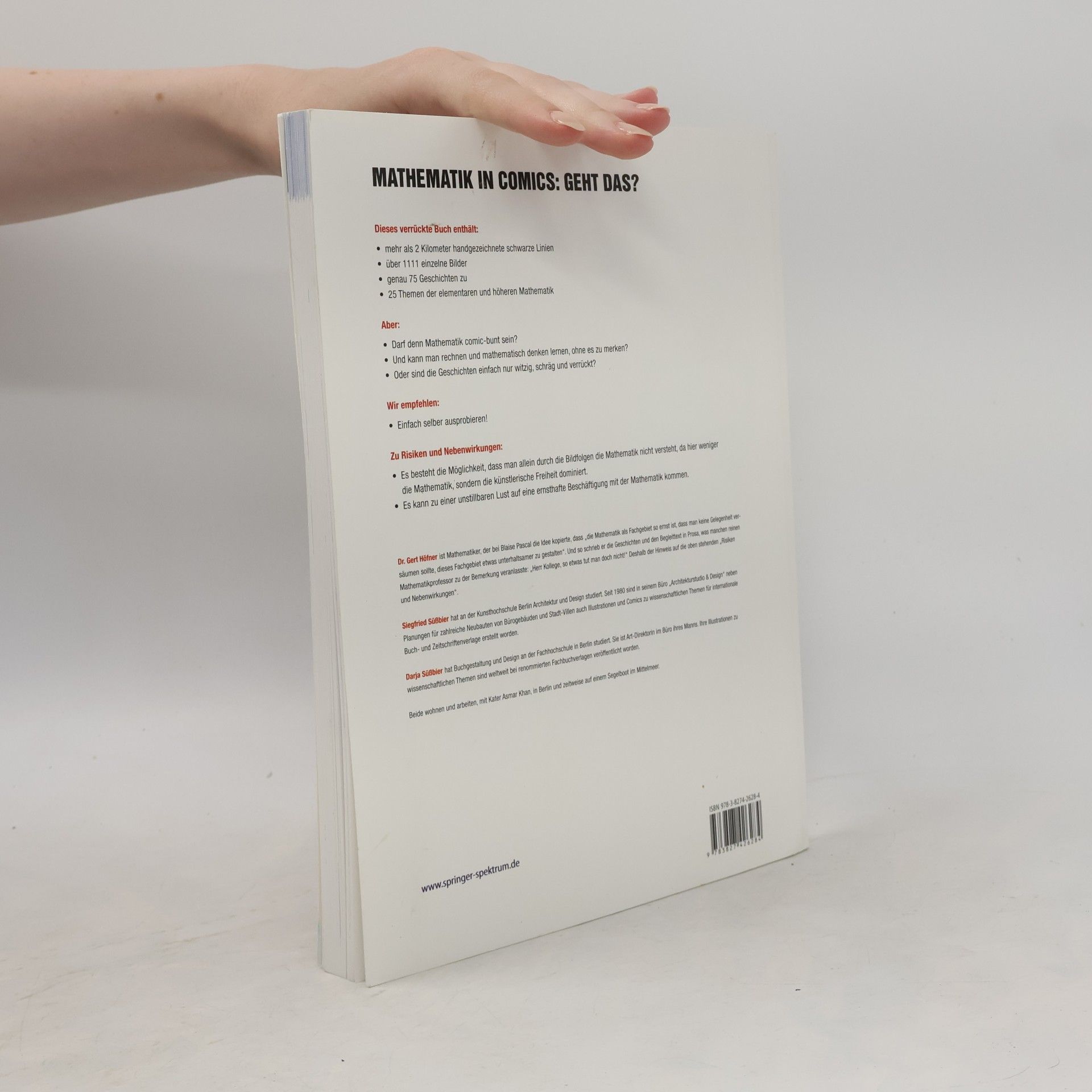 Gert Höfner Das verrückte Mathe-Comic-Buch