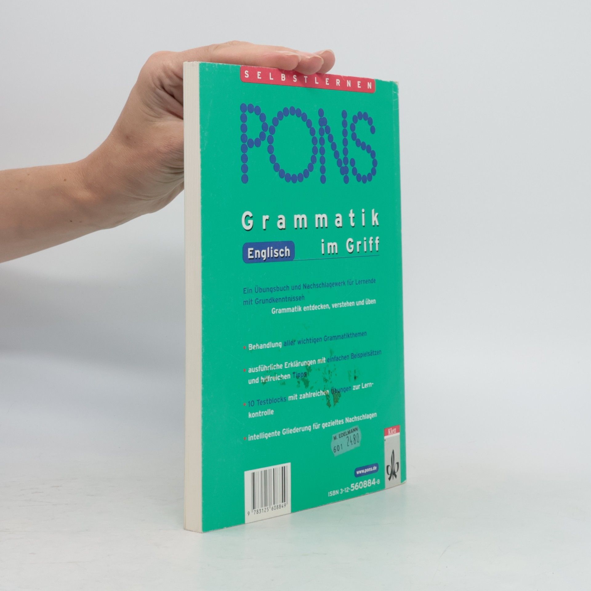 Celia Blissett PONS Grammatik Englisch im Griff