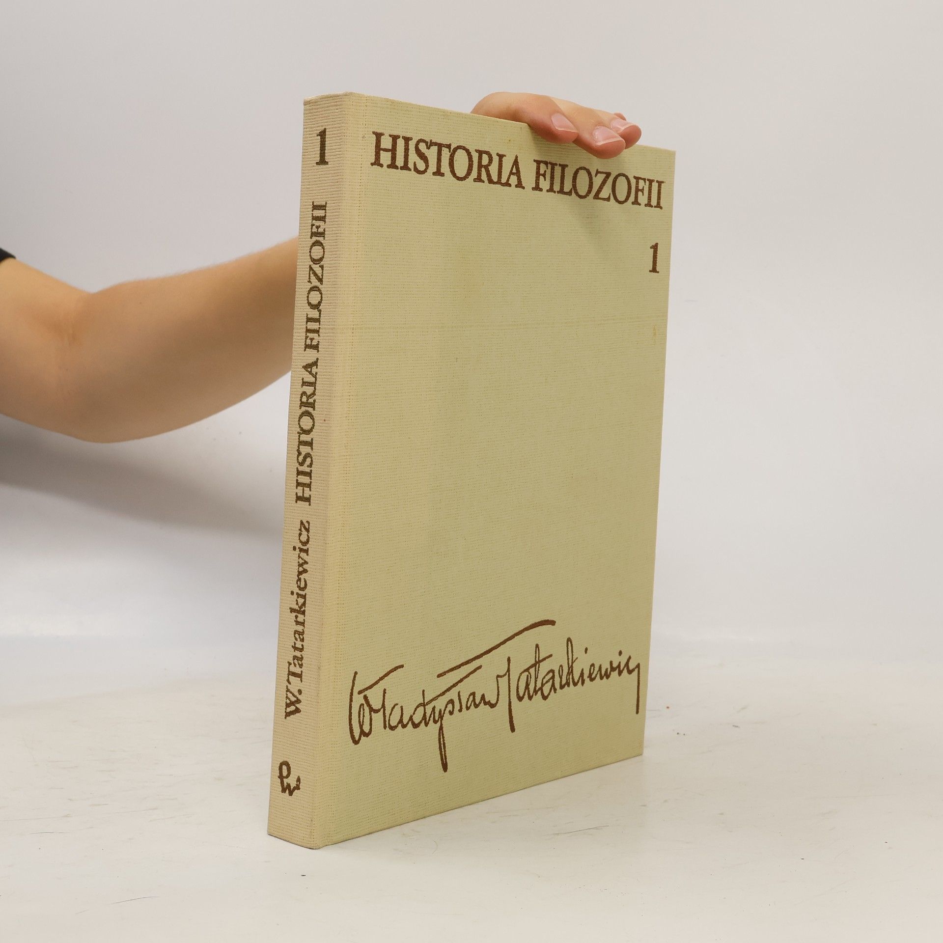 Władysław Tatarkiewicz Historia Filozofii 1
